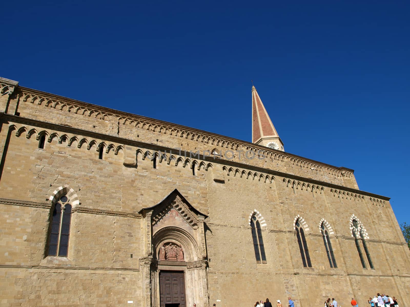 Arezzo - the Gothic Cathedral of Saint Donatus