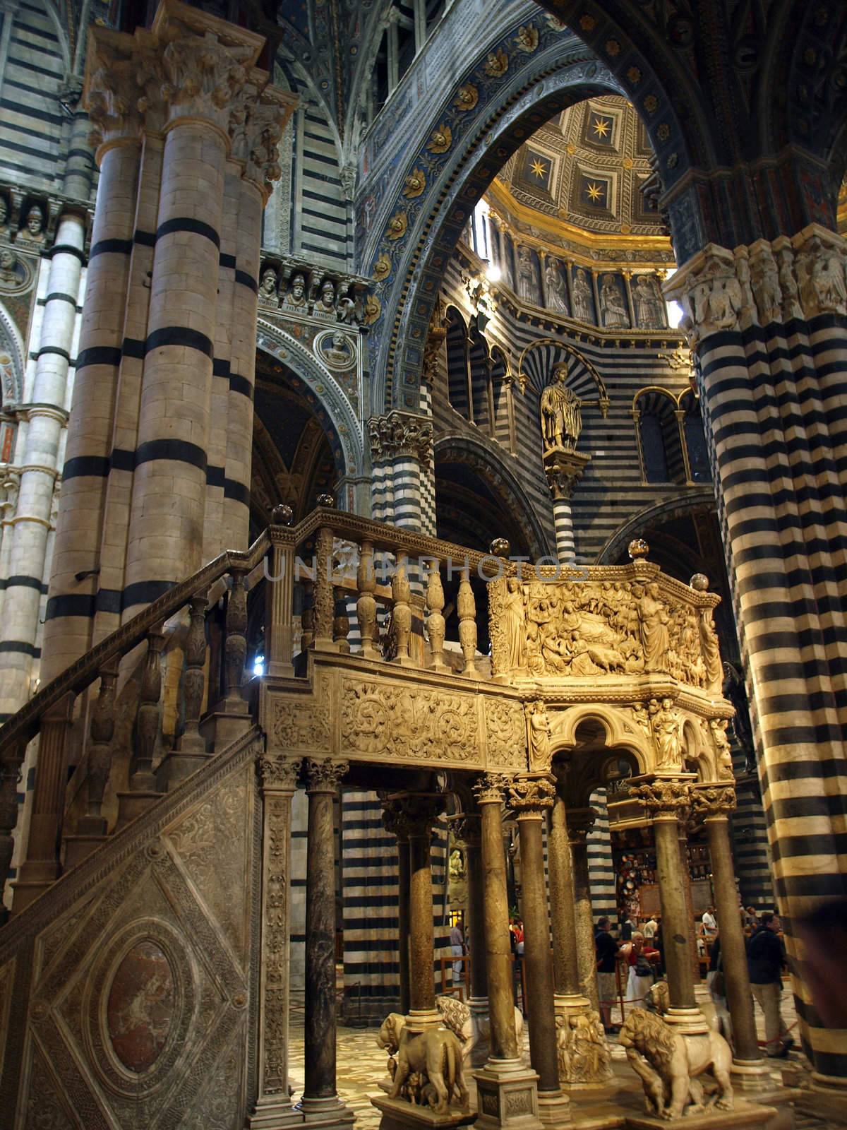 Siena - Duomo interior, Tuscany, Italy