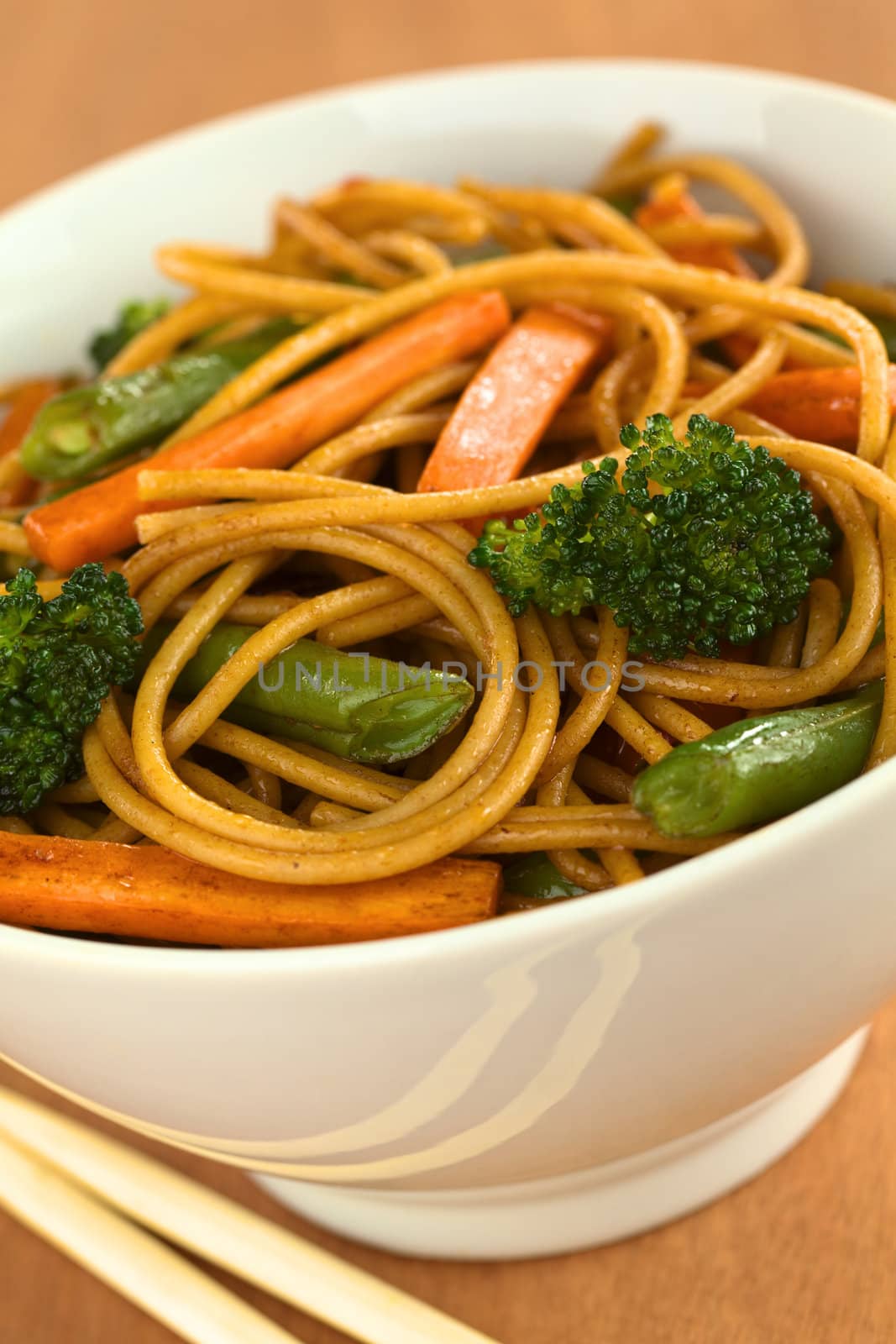 Vegetable Pasta Stir Fry by ildi