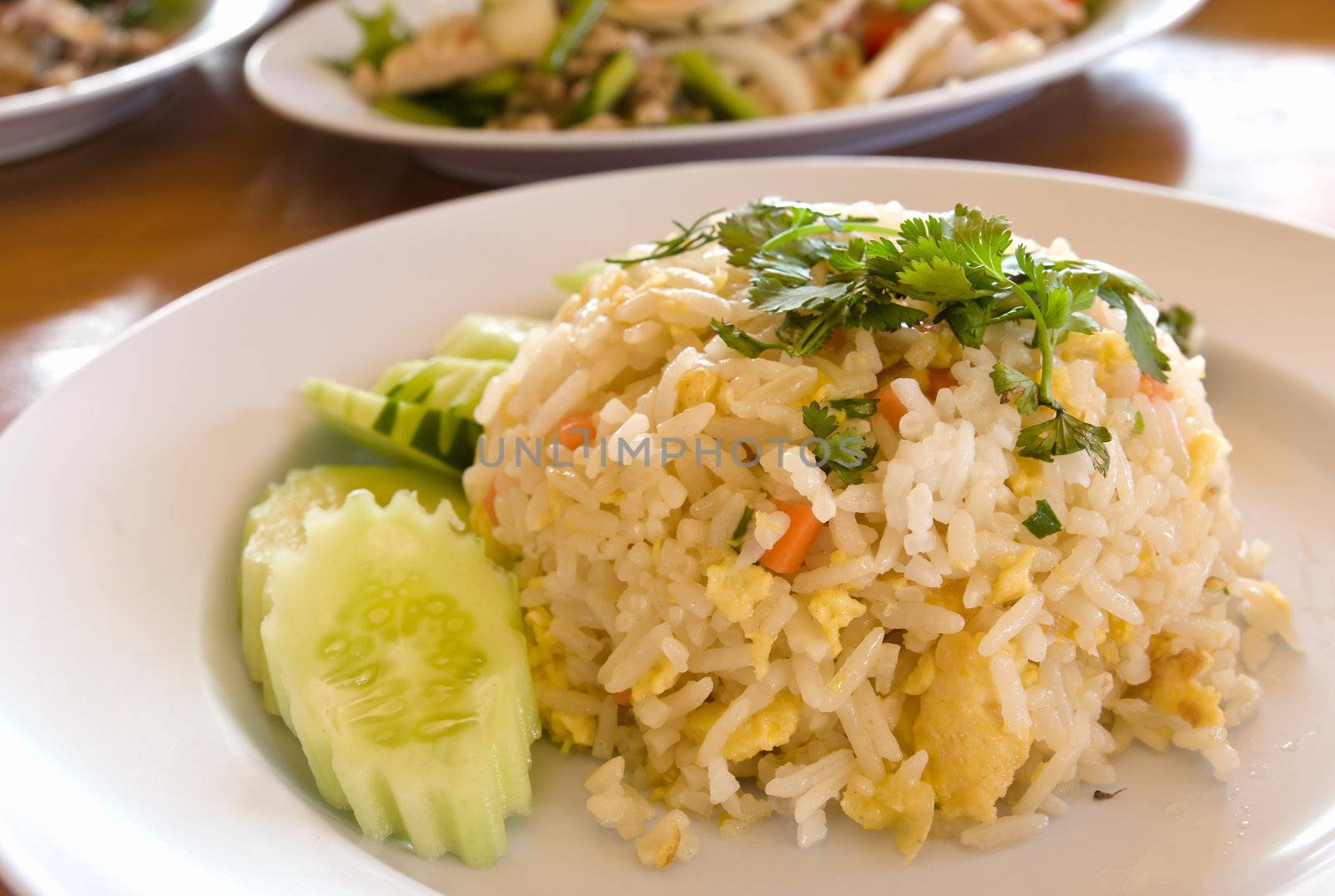 Thai food fried rice  by stoonn