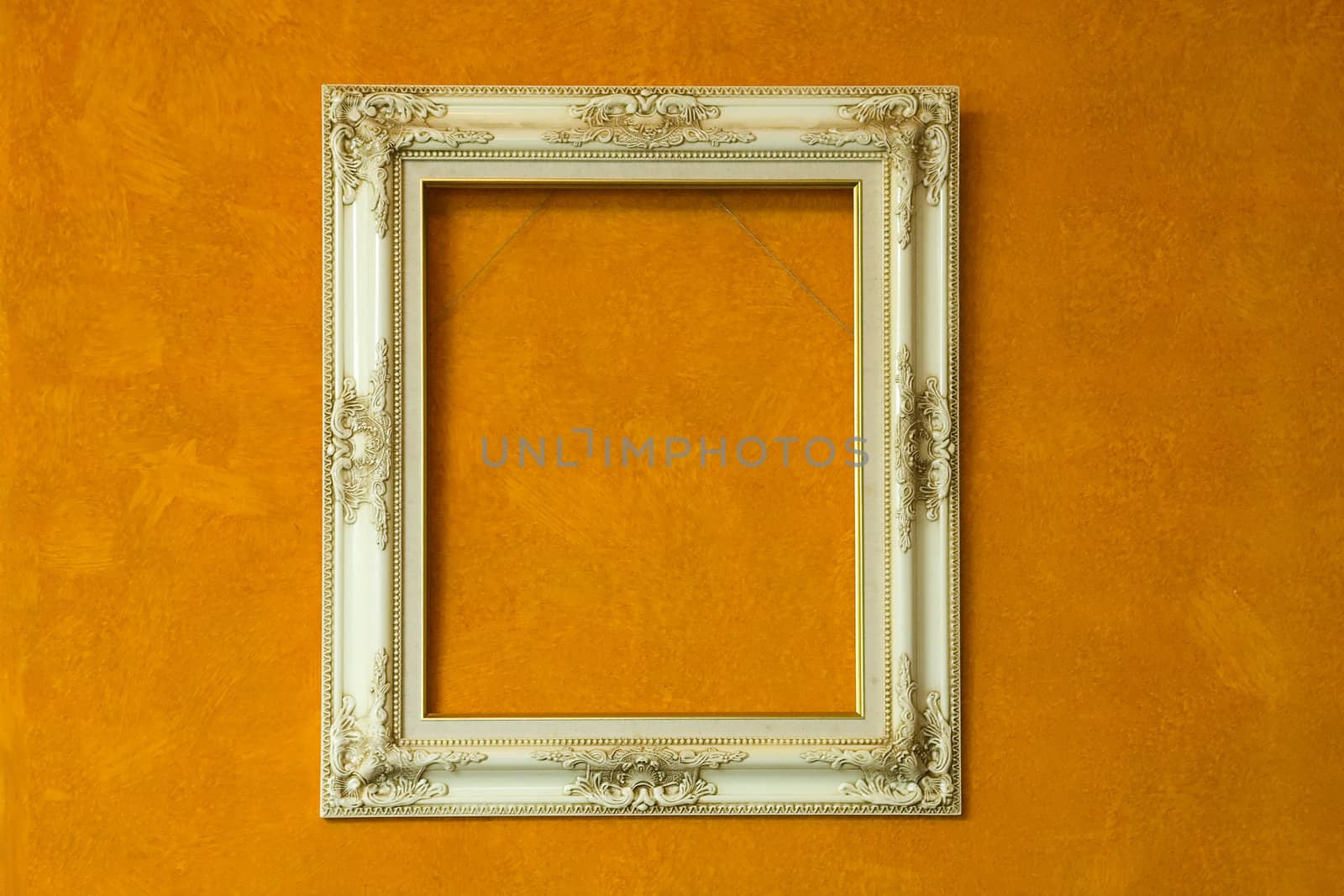 Antique ivory frame by posterize