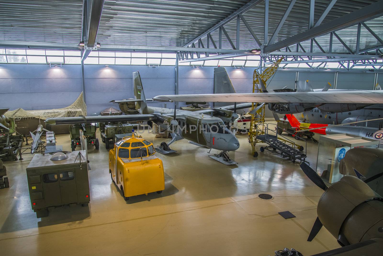 mobile radar and tracking systems for nike missiles was used to search and locate the enemy targets, the pictures are shot in march 2013 by norwegian armed forces aircraft collection which is a military aviation museum located at gardermoen, north of oslo, norway.
