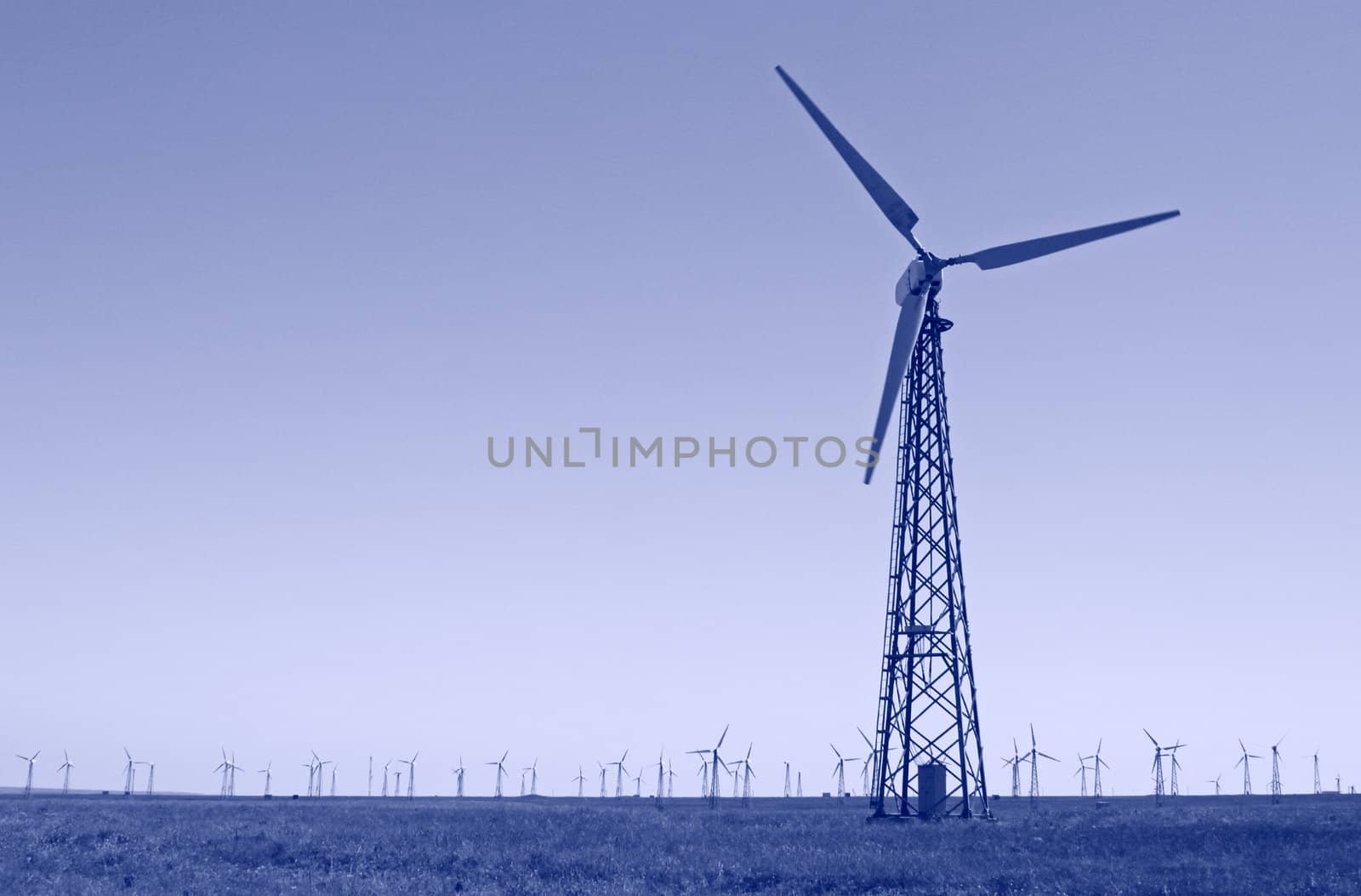 wind turbines power station by romantiche