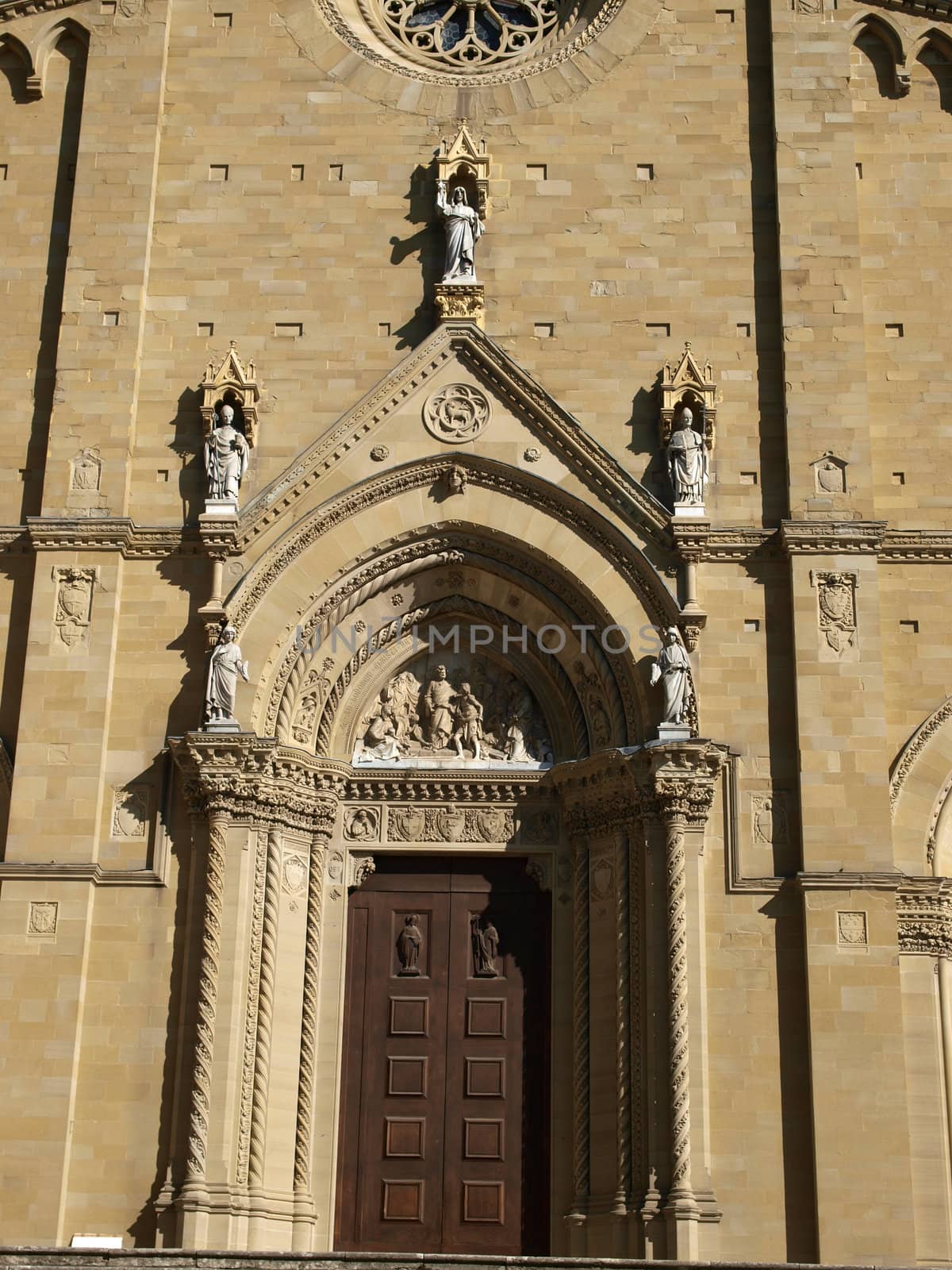 Arezzo - the Gothic Cathedral of Saint Donatus