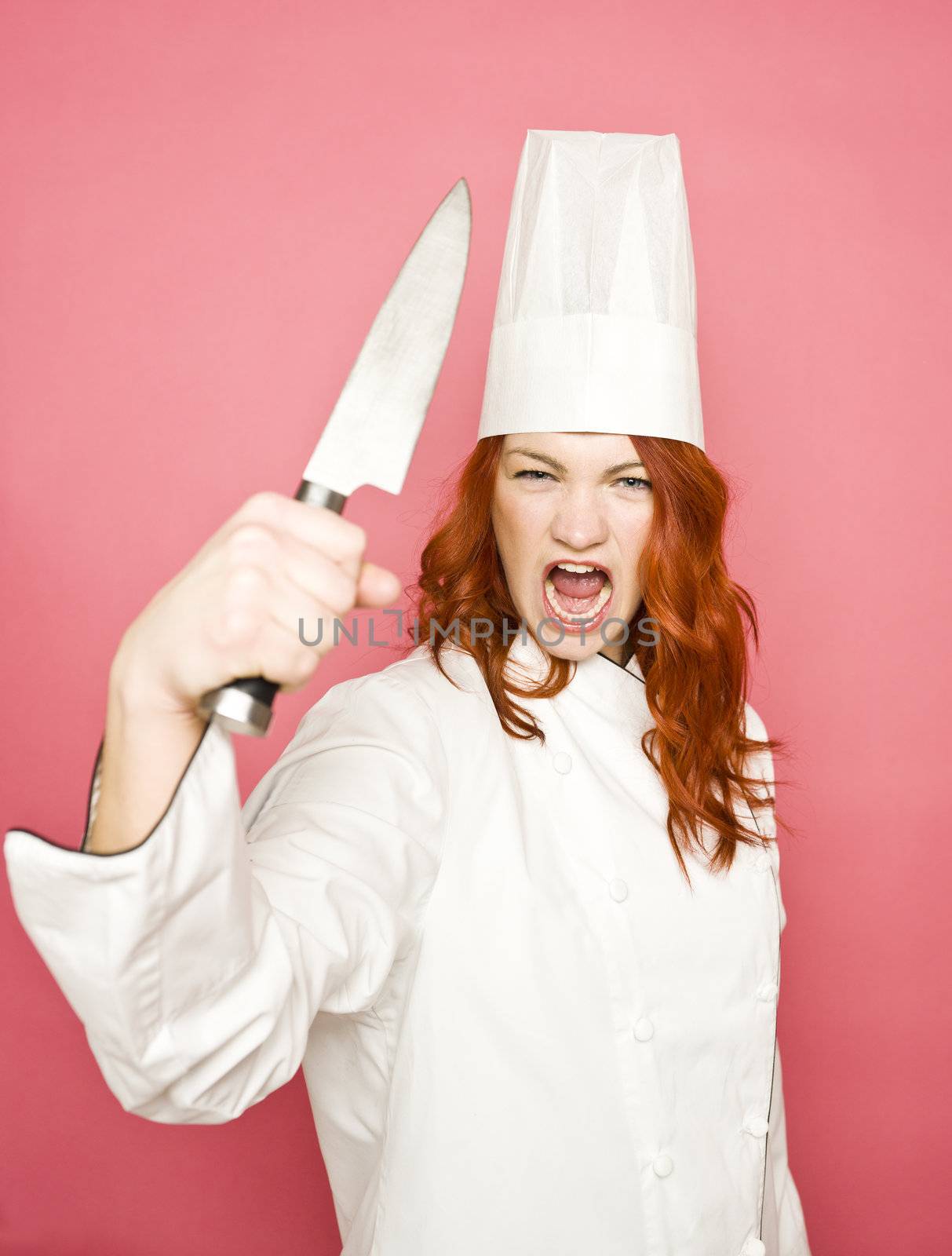 Female chef by gemenacom
