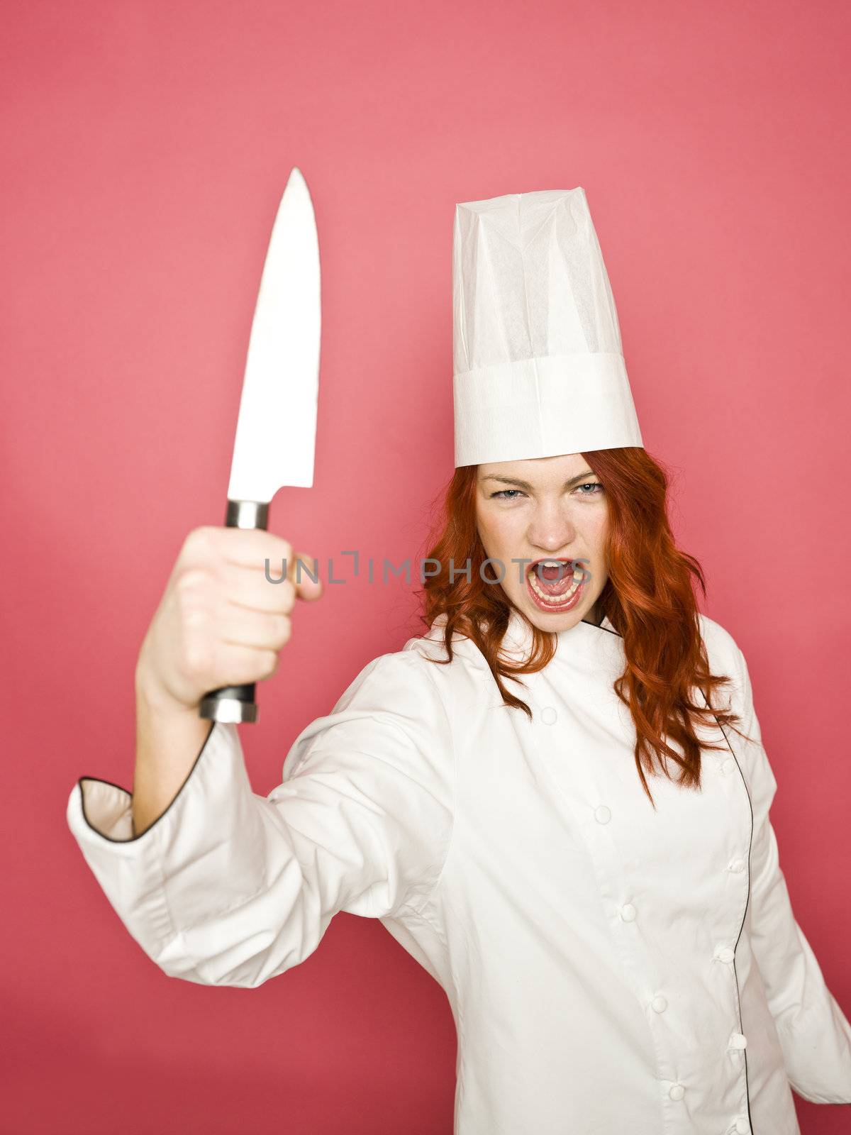 Female chef by gemenacom
