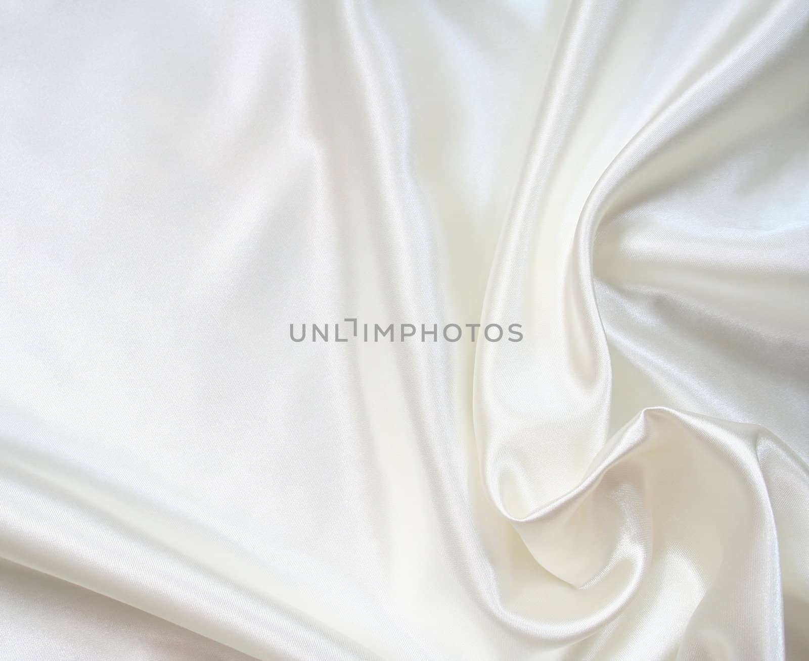 Smooth elegant white silk can use as background 