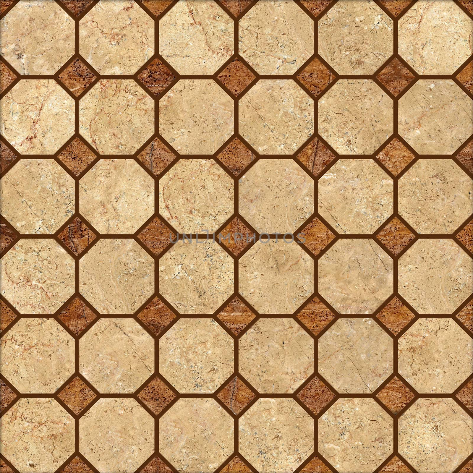Brown mosaic marble texture.(High.Res.)