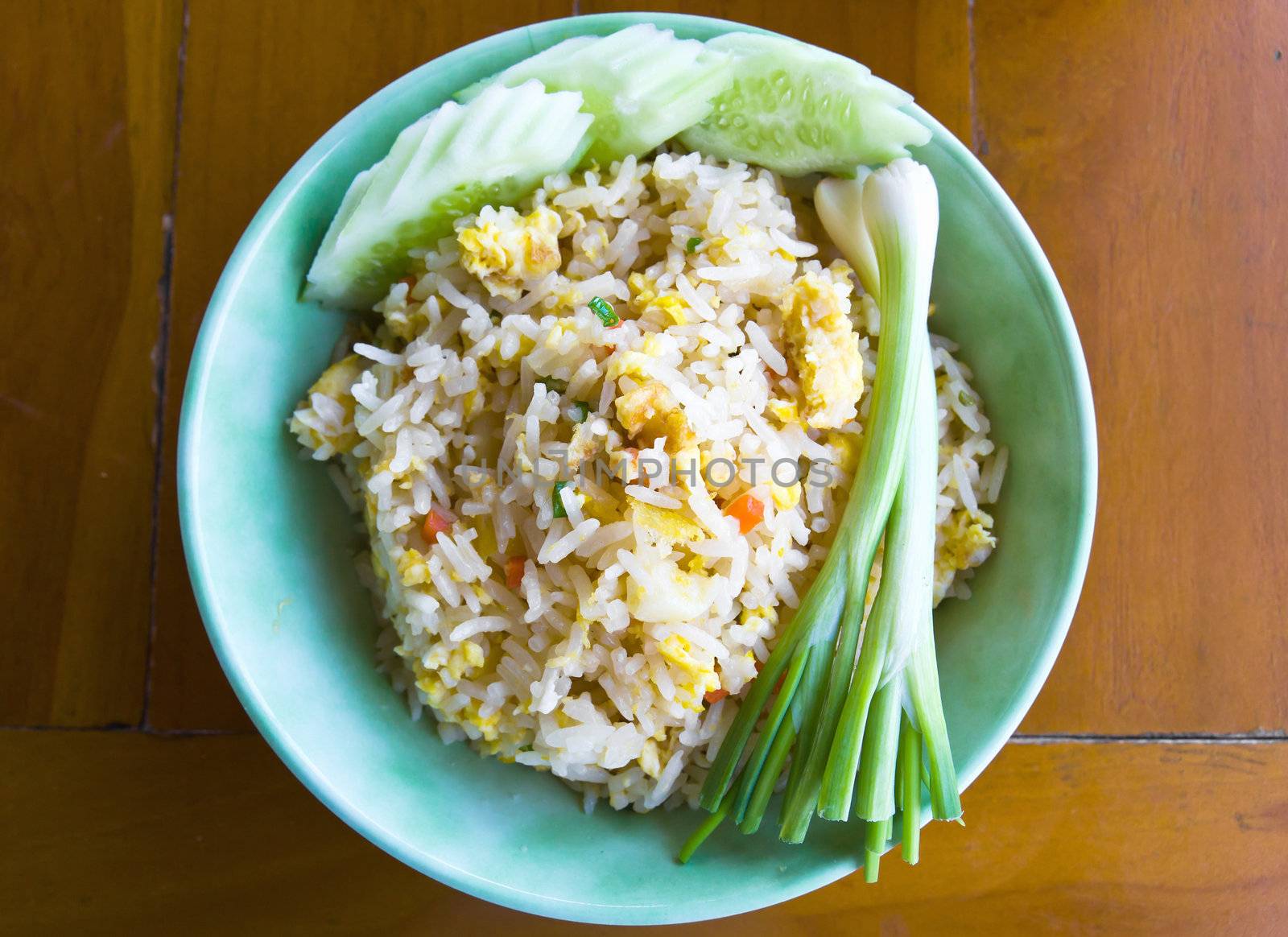 Thai food fried rice  by stoonn