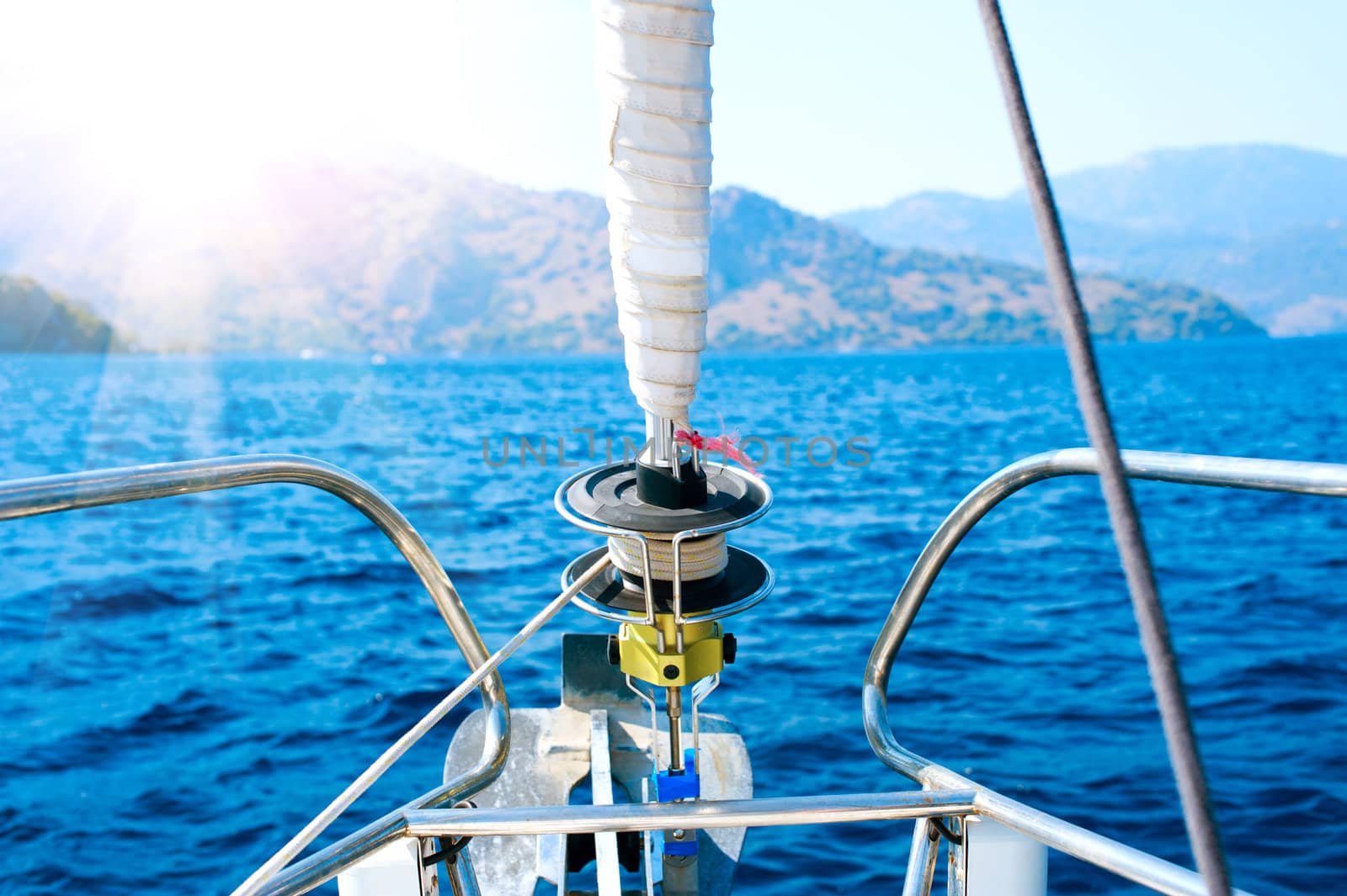 Yacht. Sailing. Yachting. Tourism. Luxury Lifestyle  by SubbotinaA