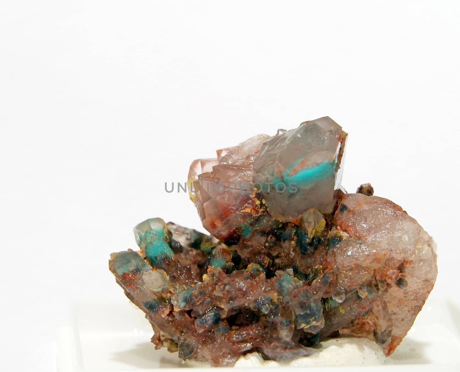 Copper in Quartz Specimen by 4dcrew