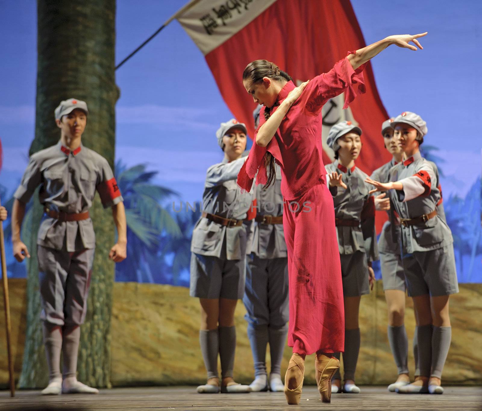 chinese ballet : The Red Detachment of Women by jackq