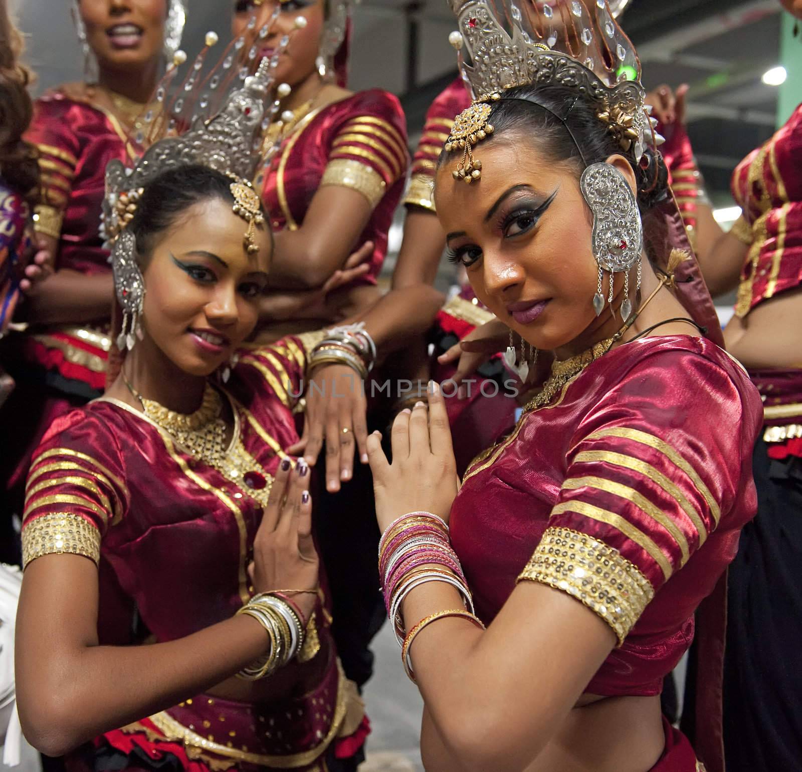 Sri Lankan traditional dancers by jackq