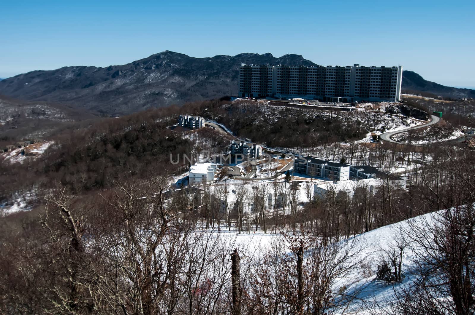 mountain hotel by digidreamgrafix