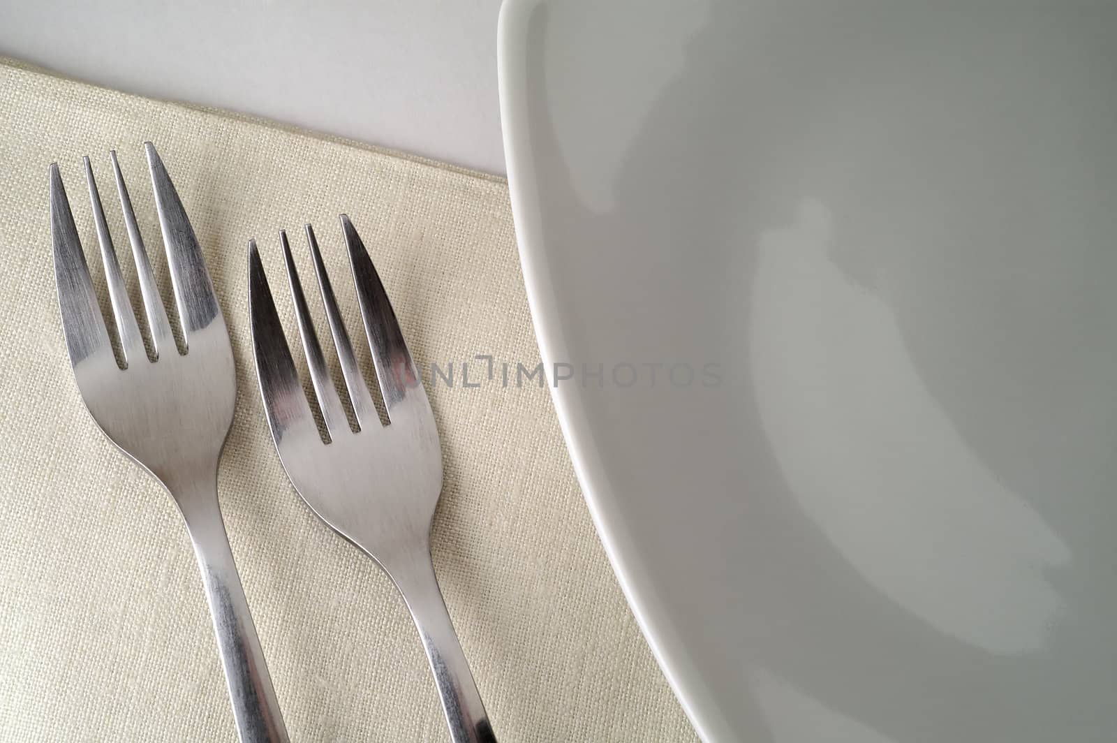 Place setting (2) by Laborer