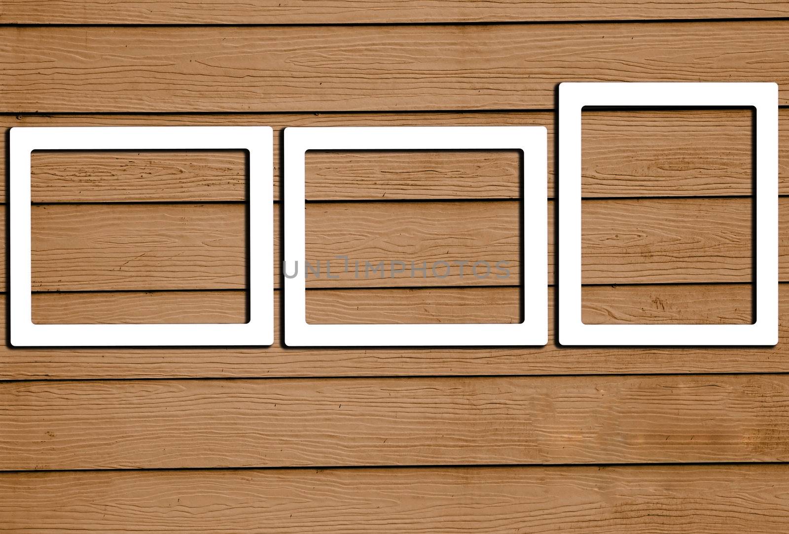 Close up of gray wooden fence panels