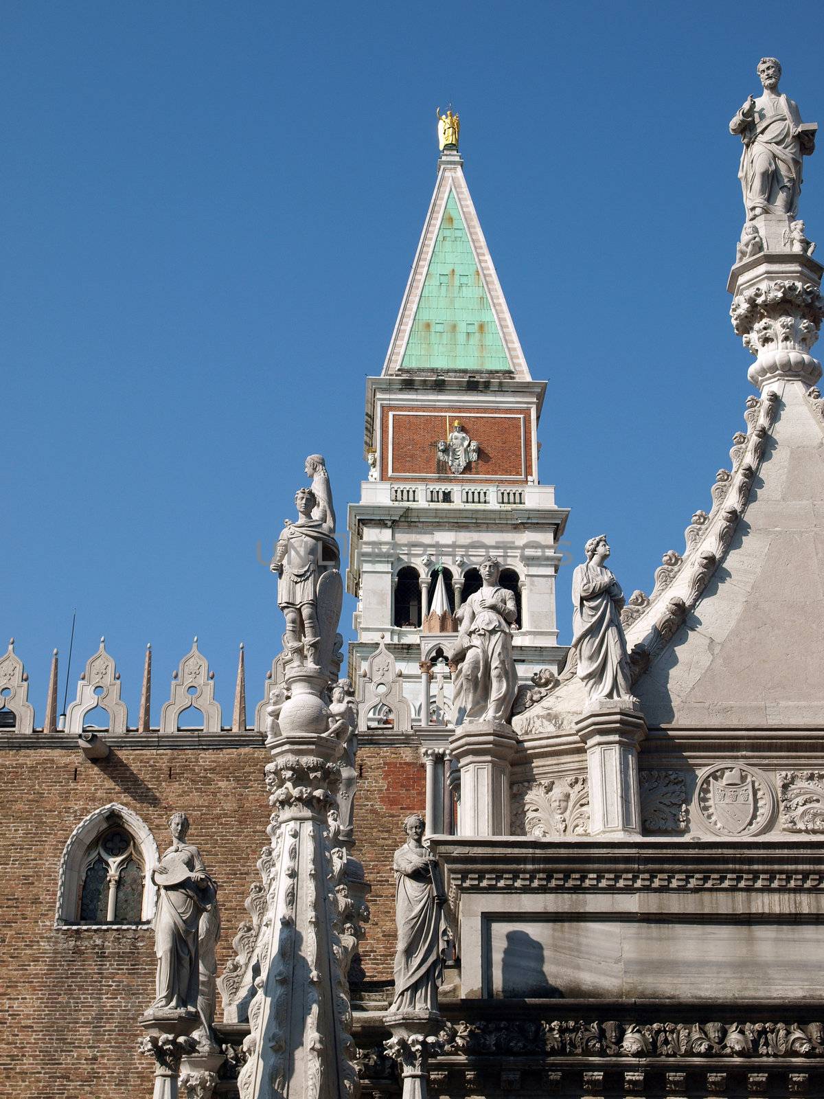 Courtyard of the Doge's Palace in Venice