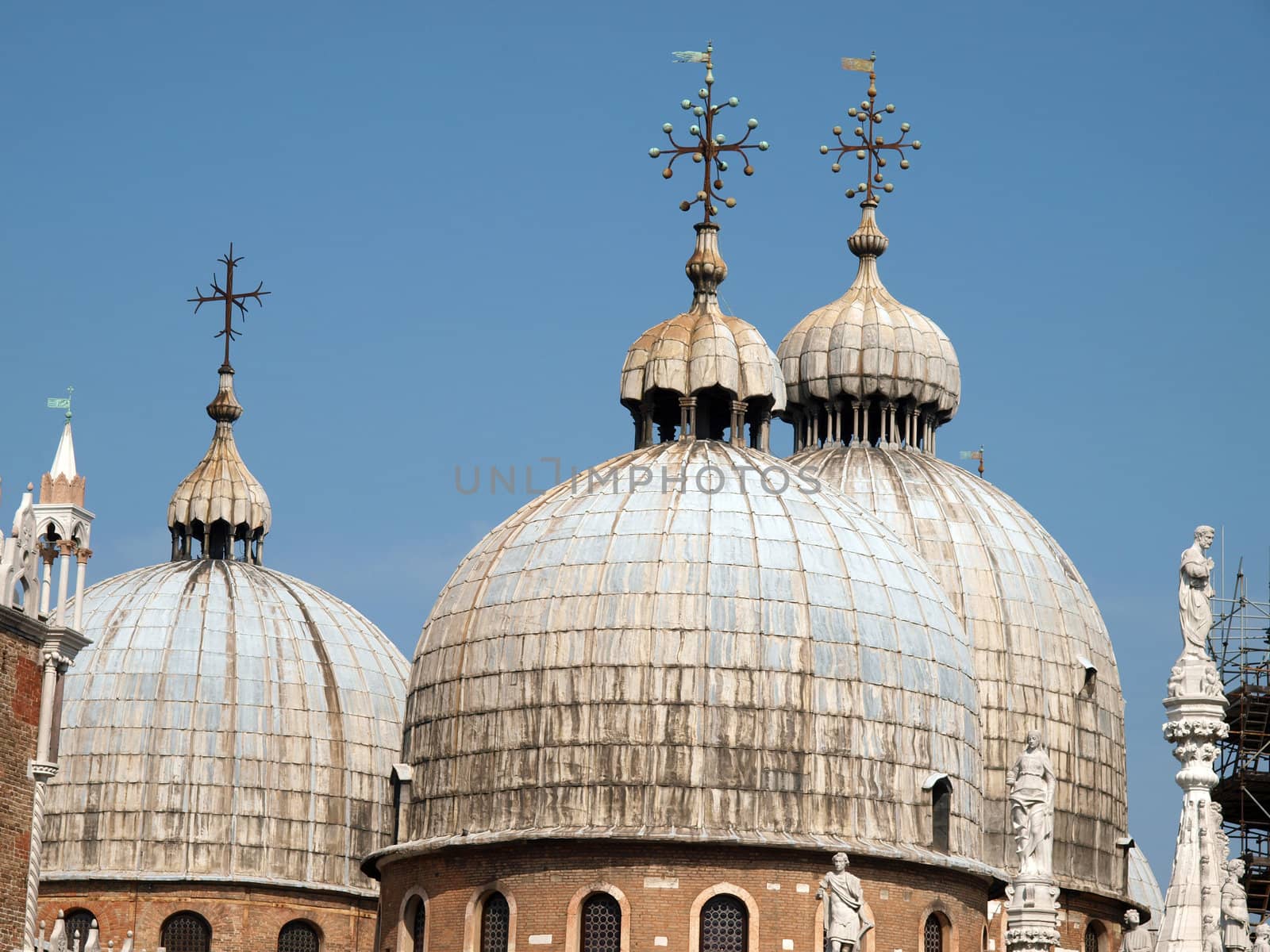 The dome of the Basilica San Marco in Venice