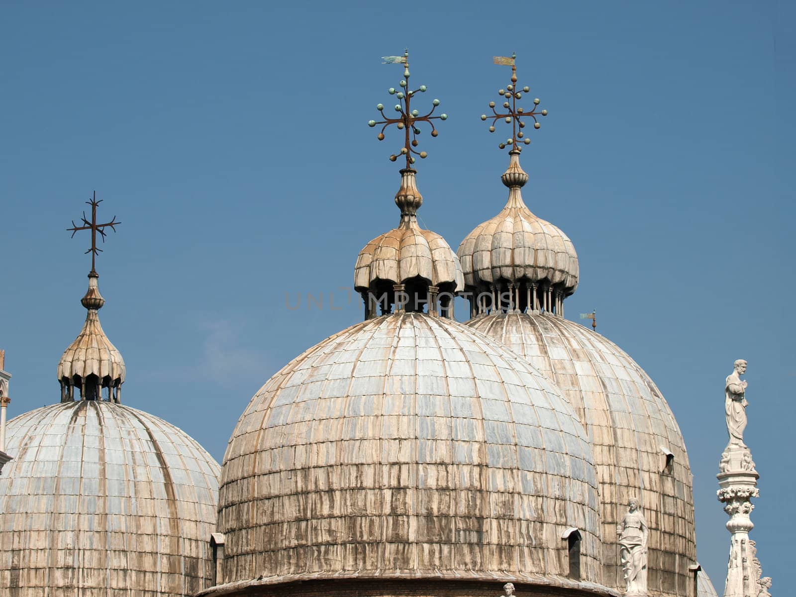 The dome of the Basilica San Marco in Venice