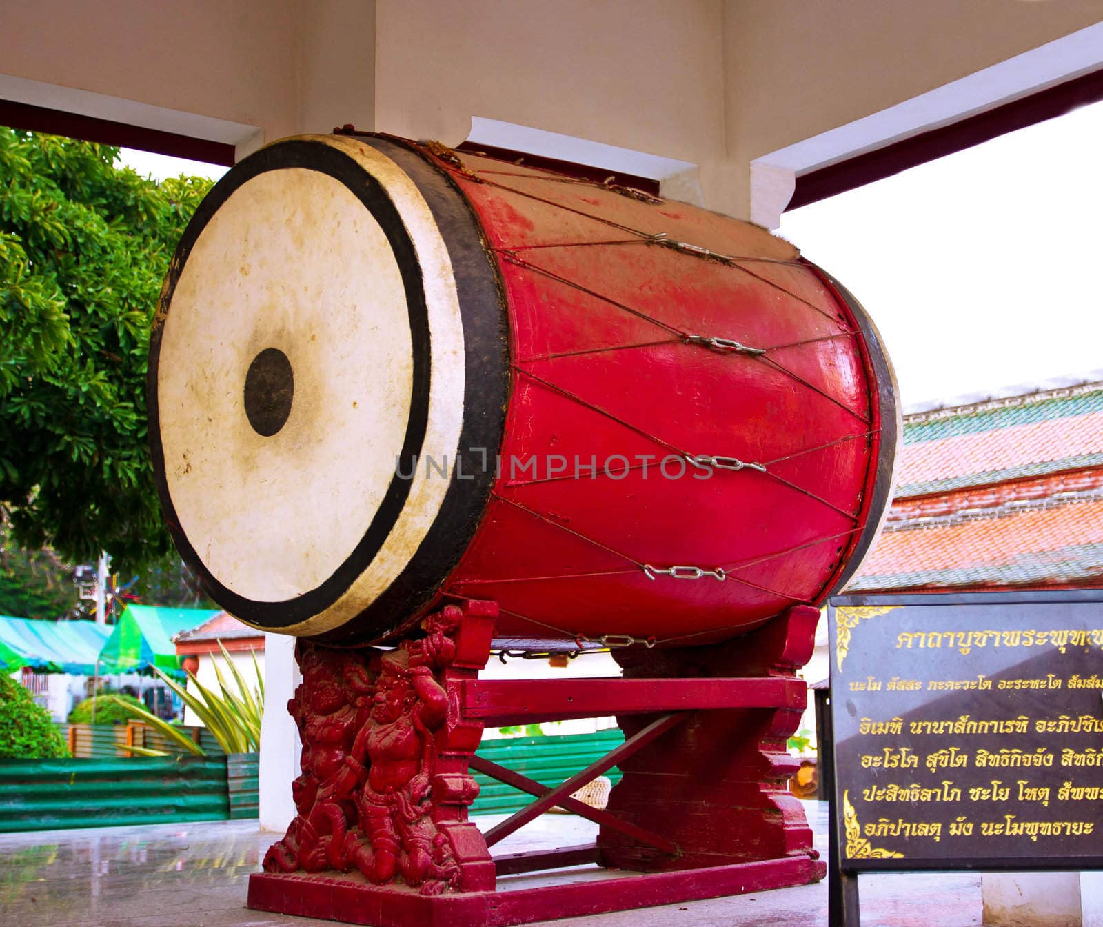 Thai old style drum by sutipp11