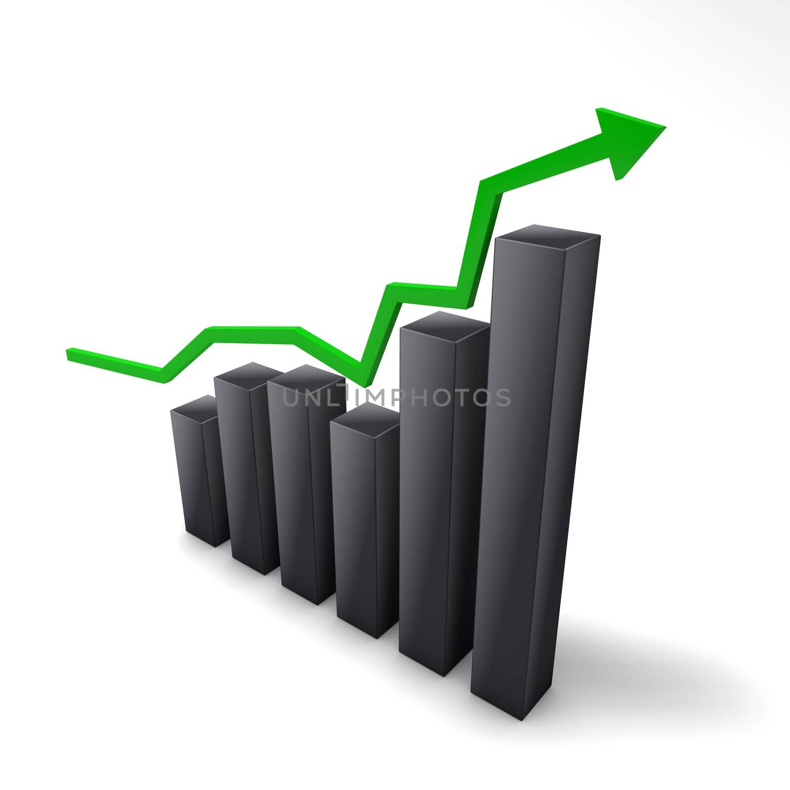 The upward trend in the stock market by 3DAgentur