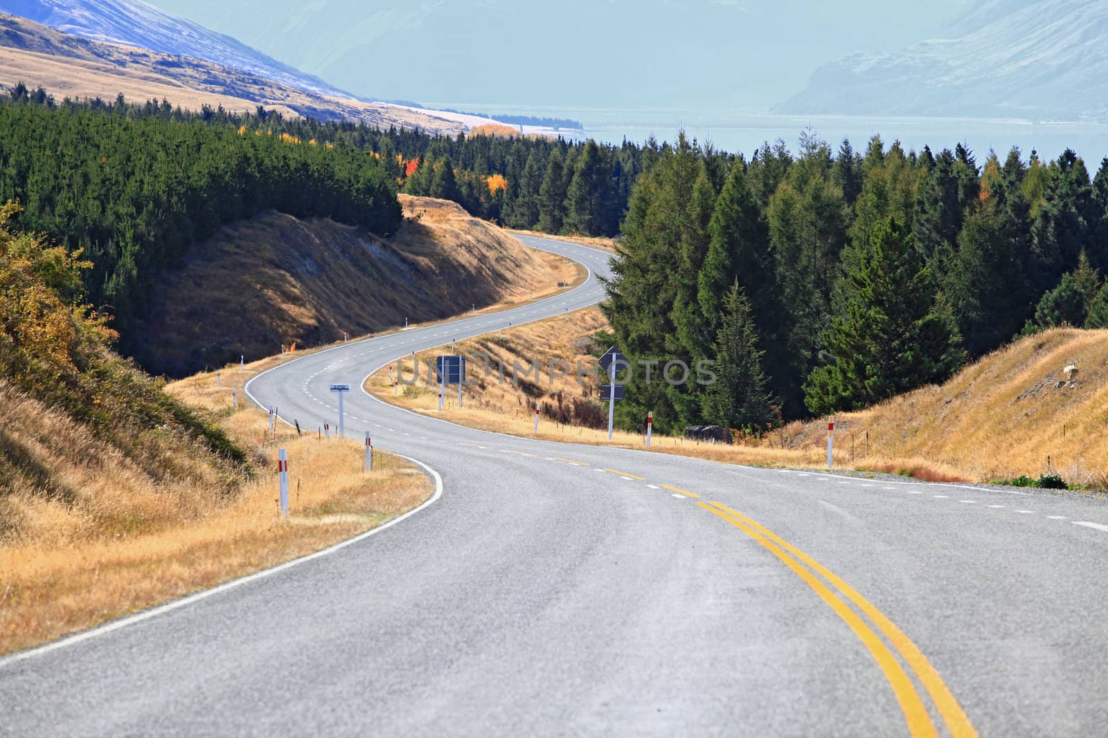 road stretching out by vichie81