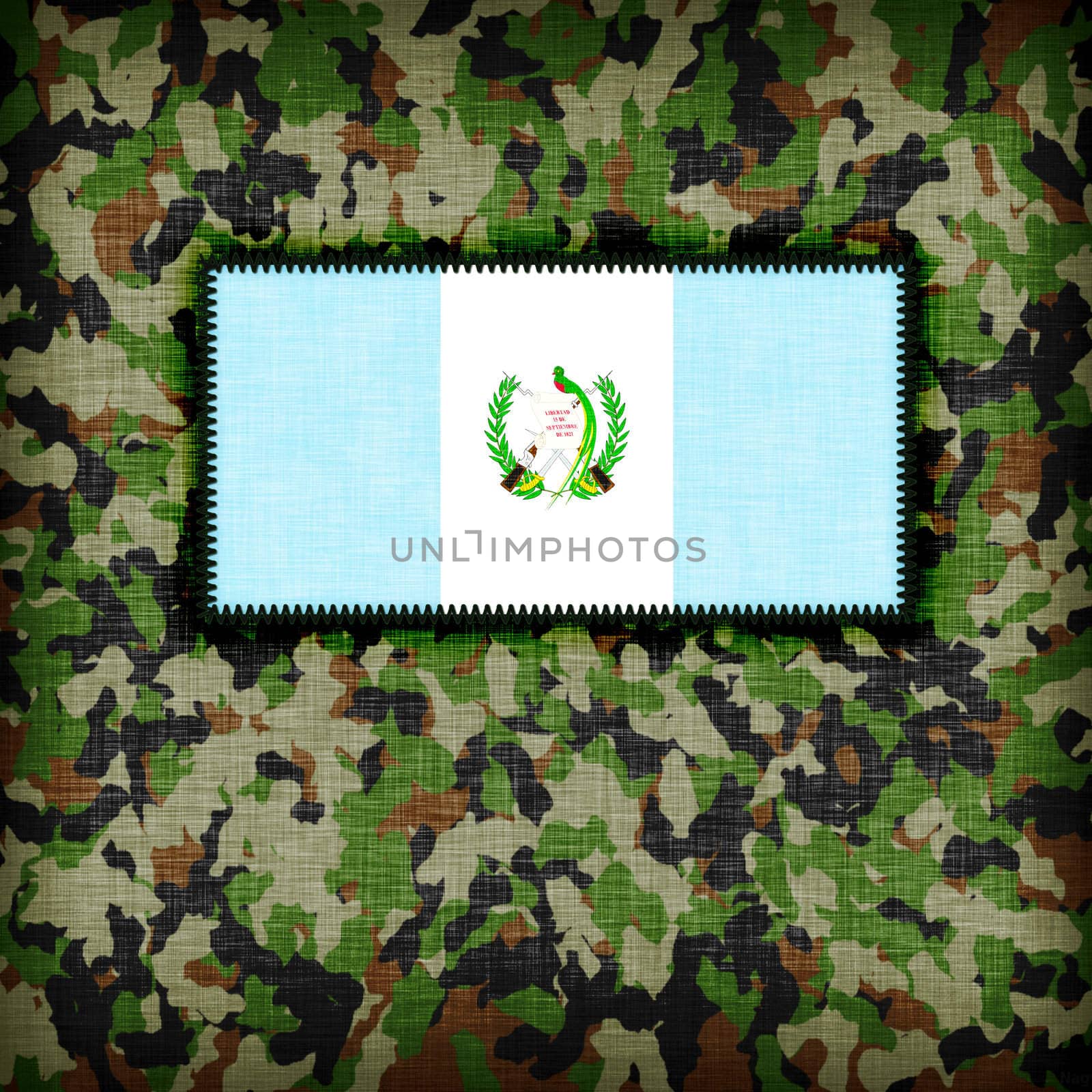 Amy camouflage uniform, Guatamala by michaklootwijk