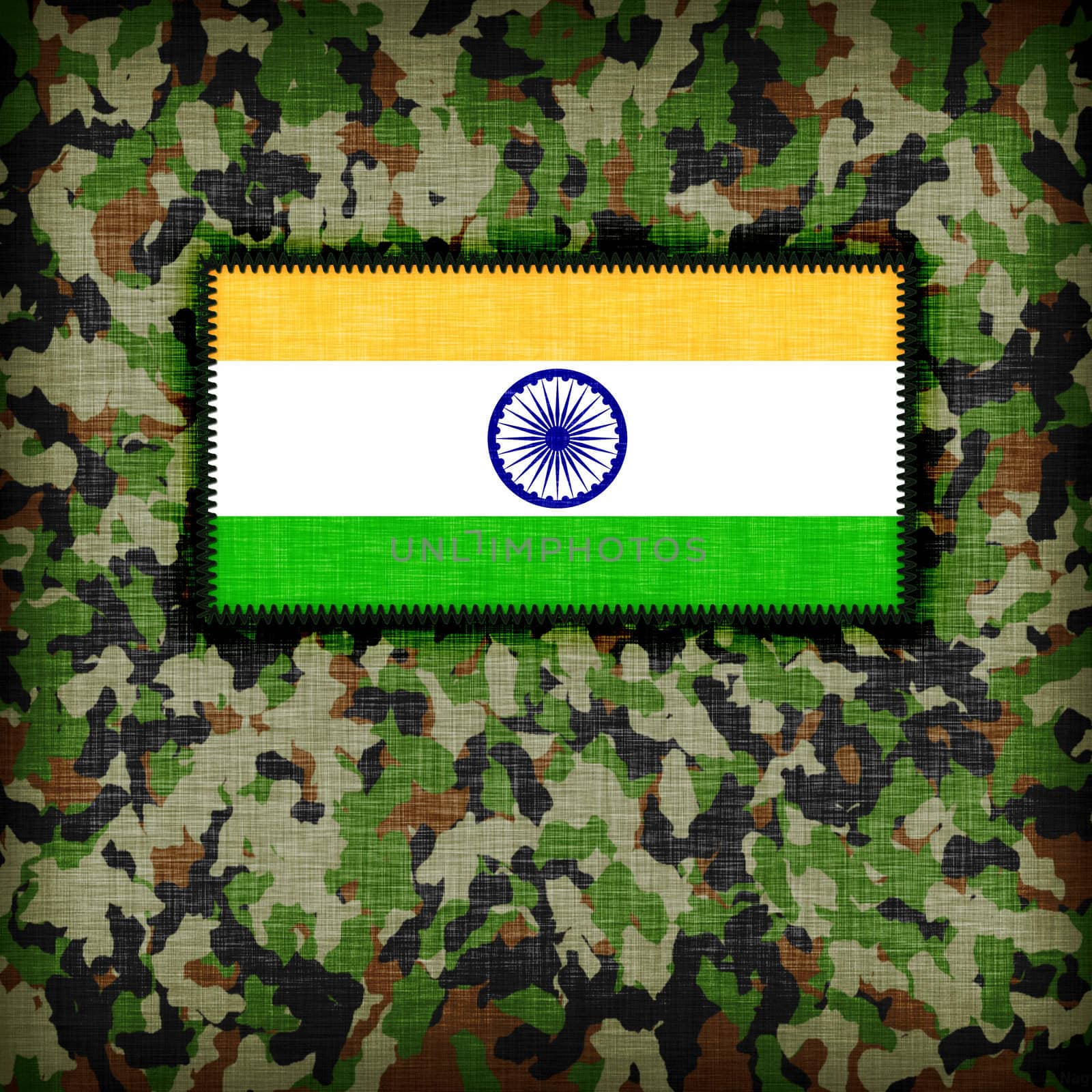 Amy camouflage uniform, India by michaklootwijk