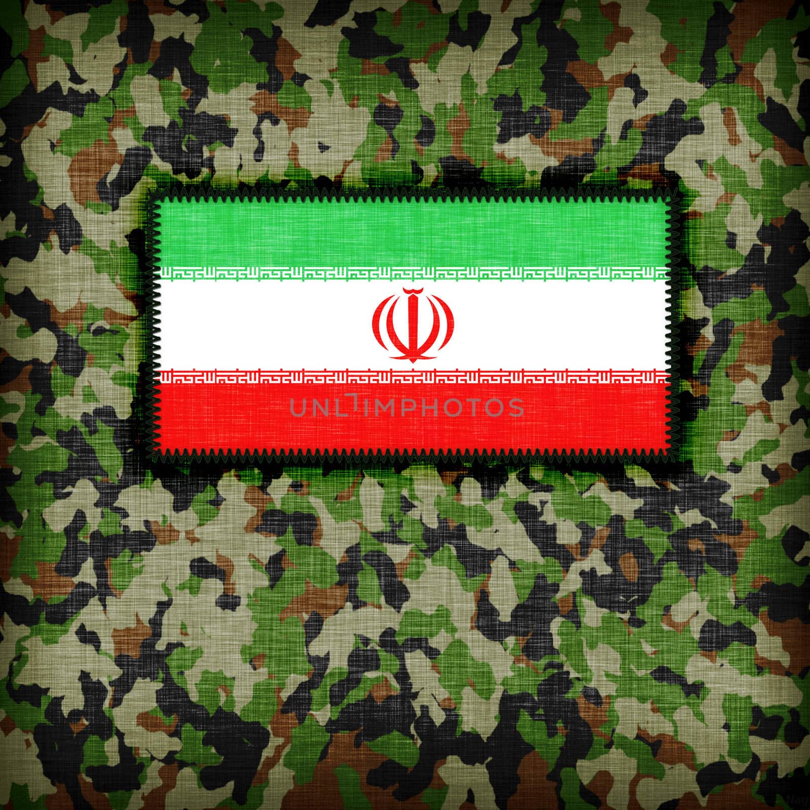 Amy camouflage uniform, Iran by michaklootwijk