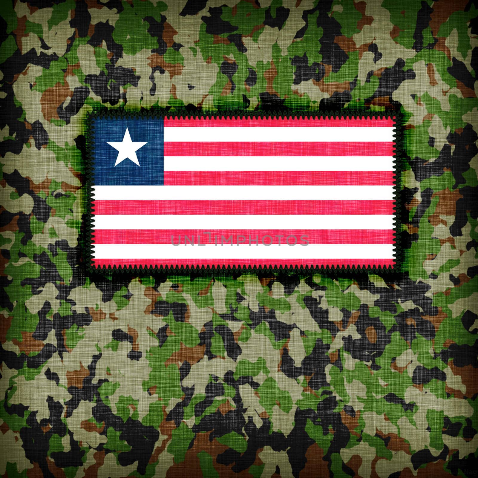 Amy camouflage uniform, Liberia by michaklootwijk