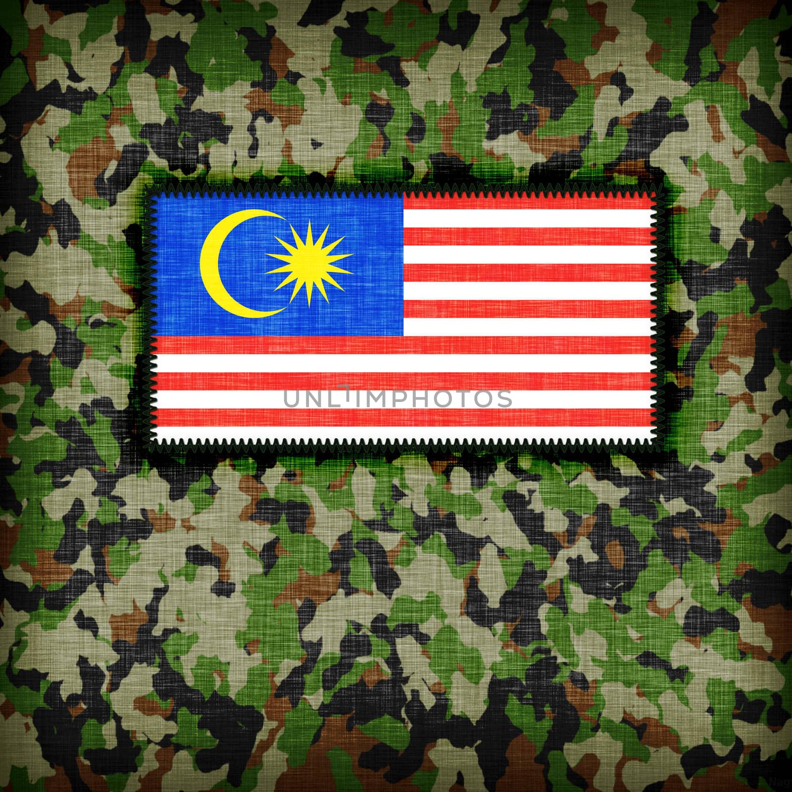 Amy camouflage uniform, Malaysia by michaklootwijk
