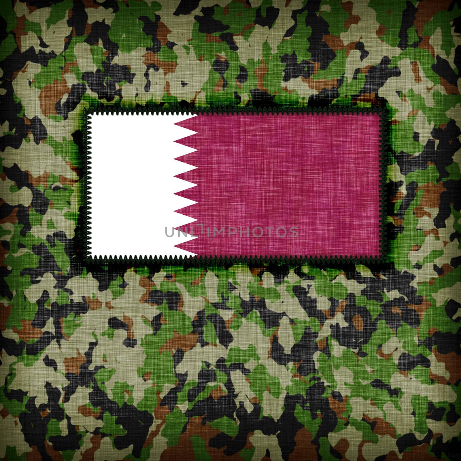 Amy camouflage uniform, Qatar by michaklootwijk