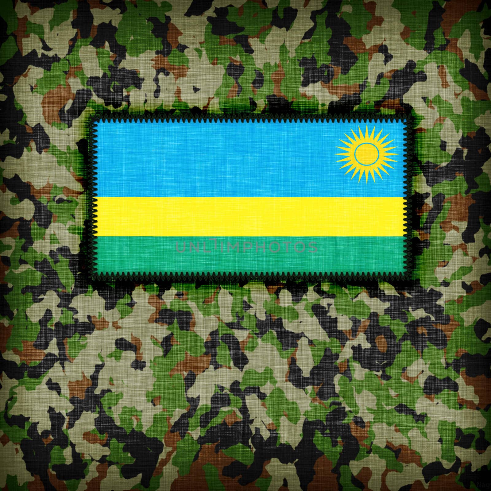 Amy camouflage uniform, Rwanda by michaklootwijk