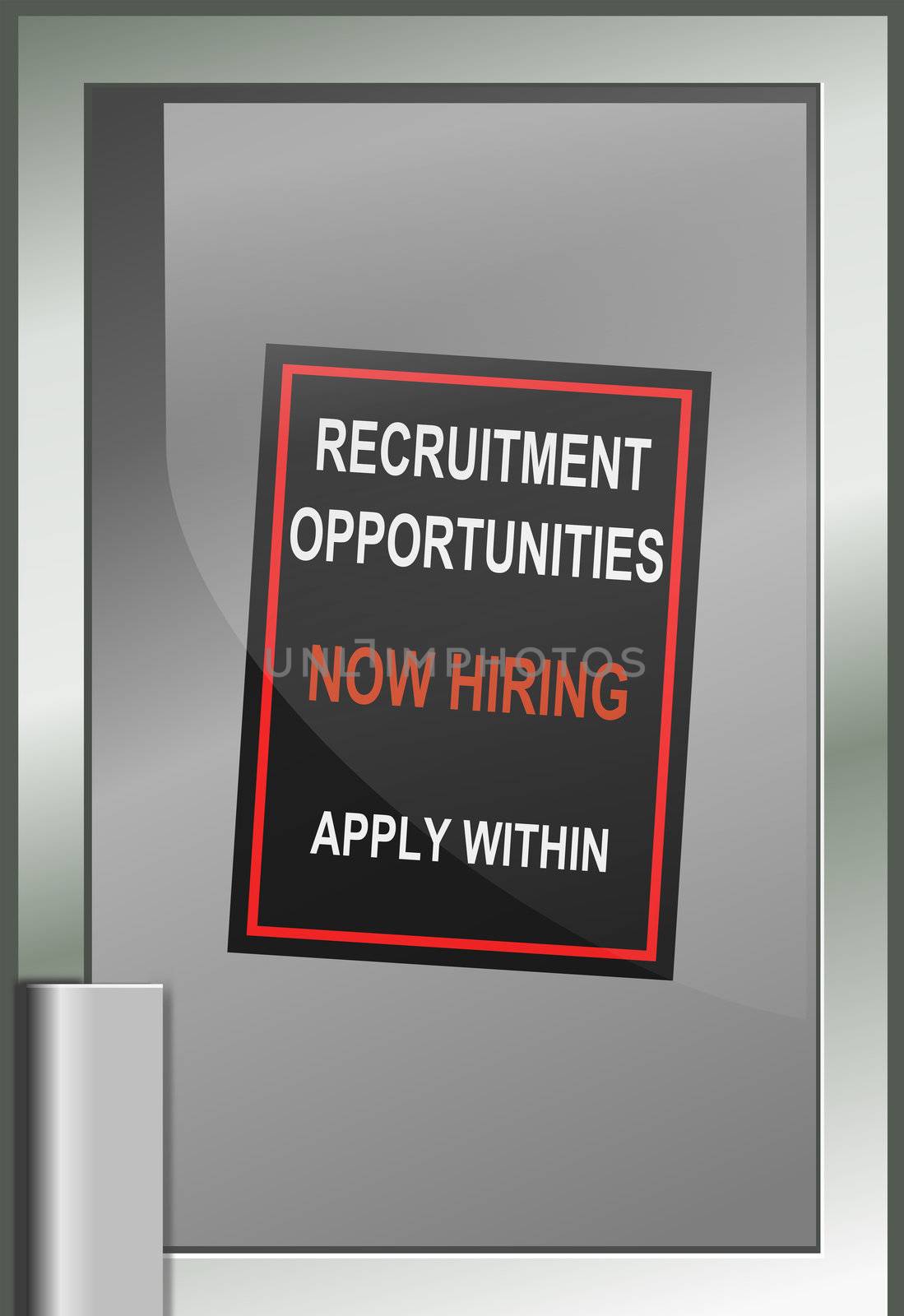 Recruitment opportunity concept. by 72soul