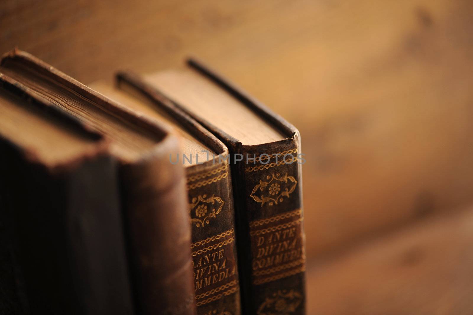 old book close up