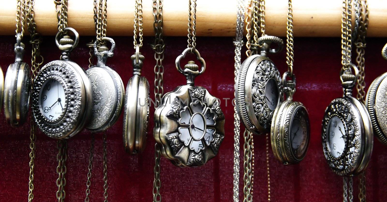 Number of  pocket watches with different shape