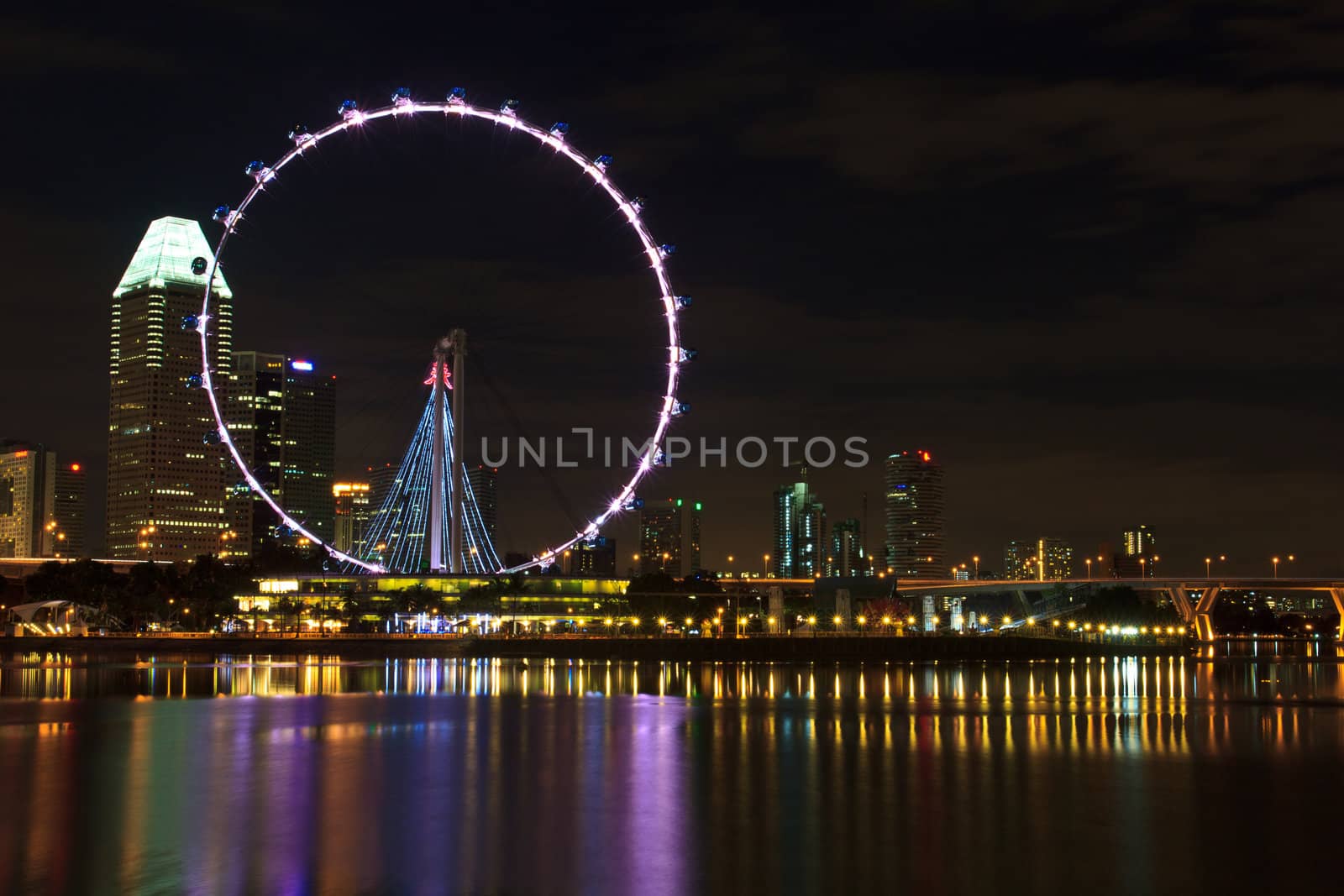 singapore flyer river view