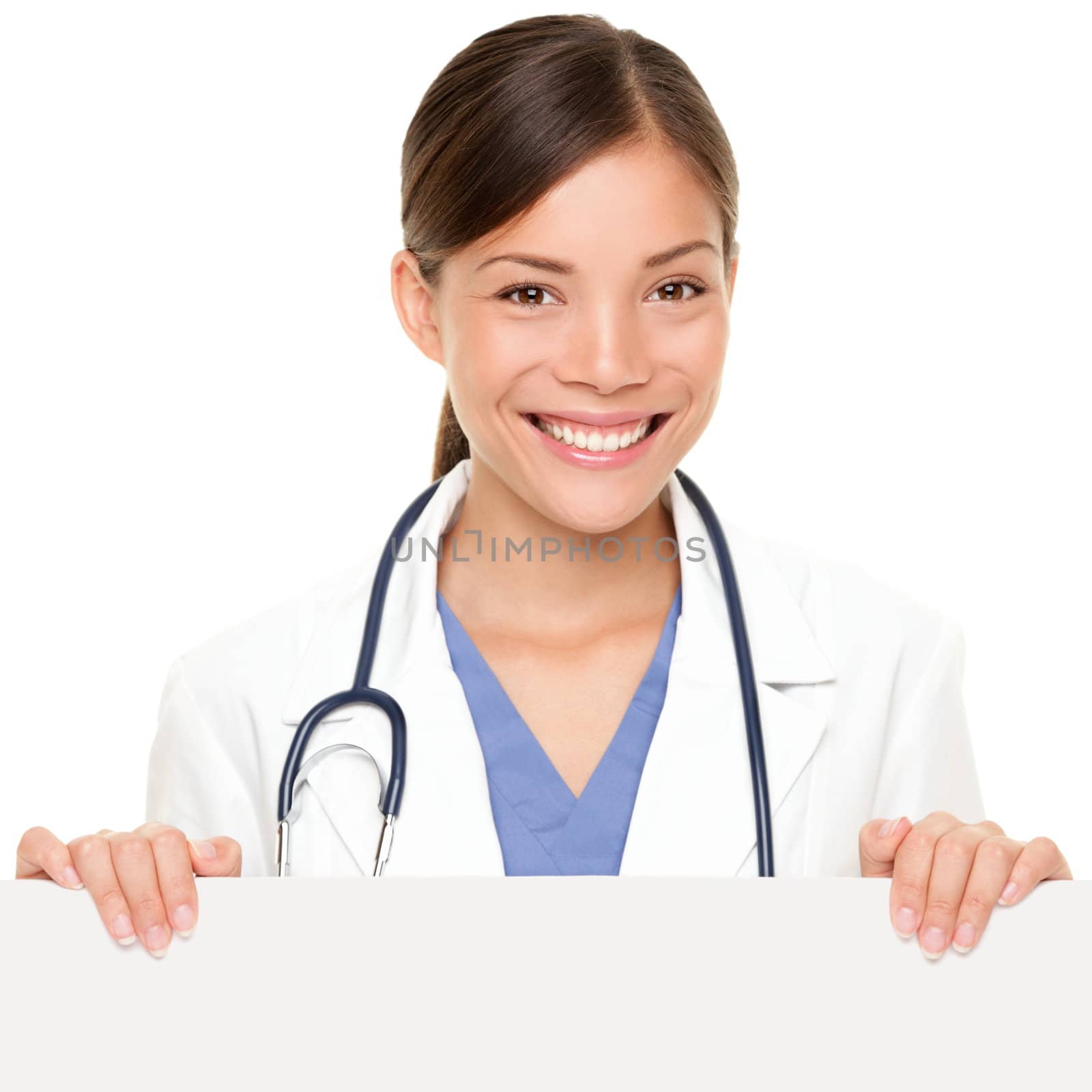 Medical doctor showing sign by Maridav