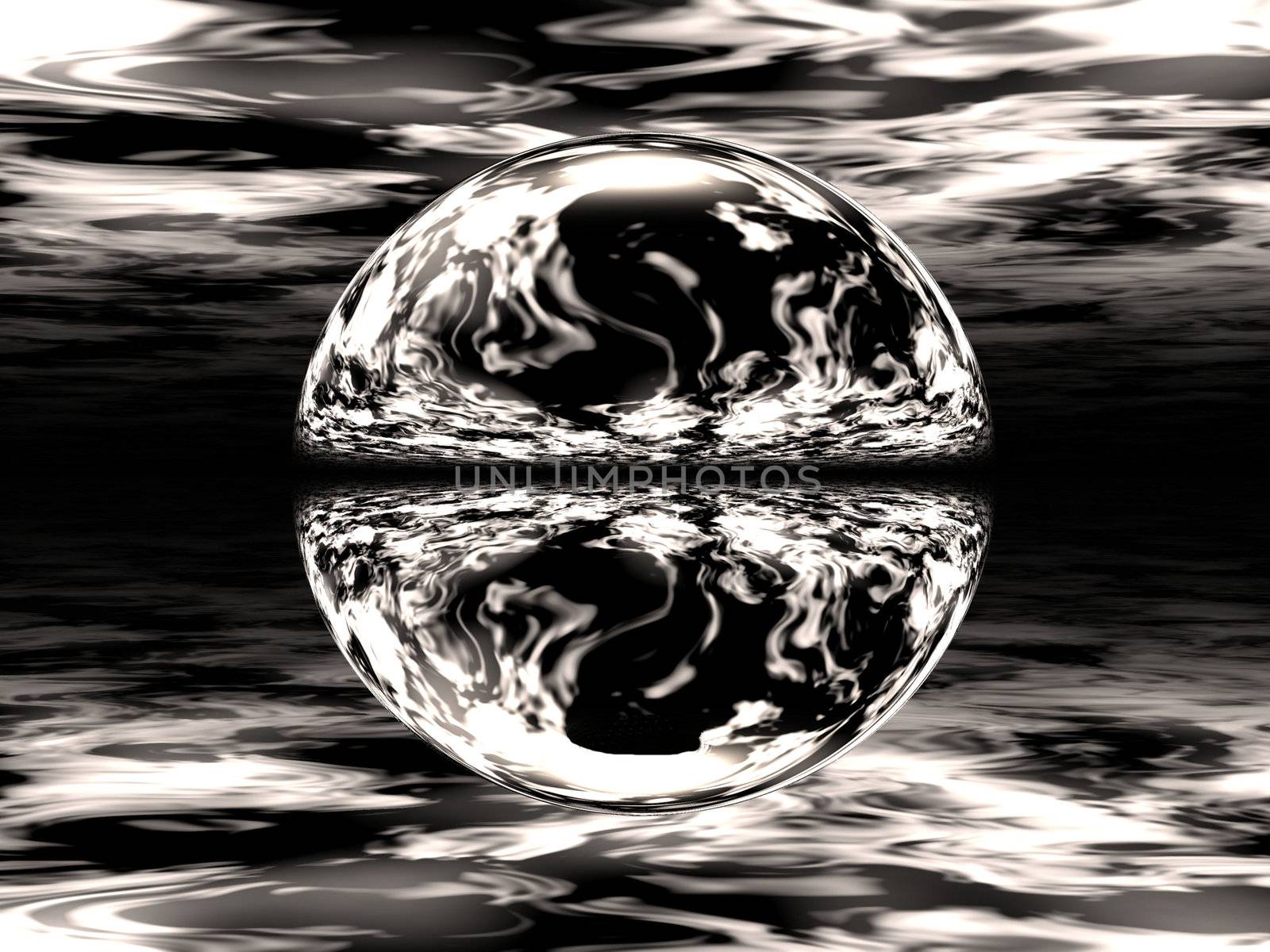 the ball miror