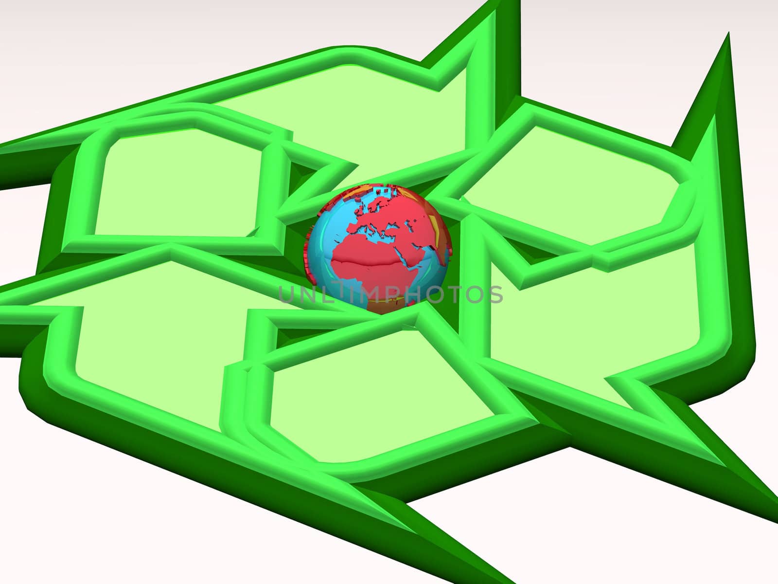 Earth and recycling