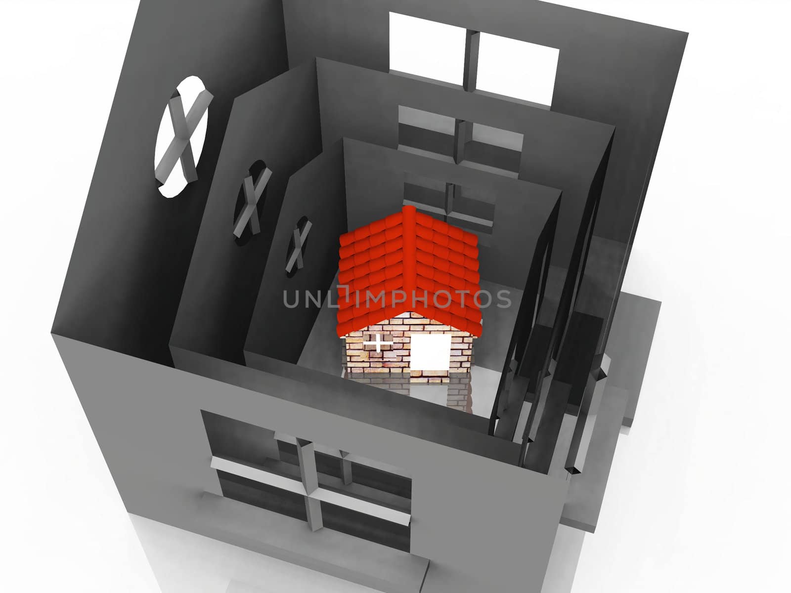the house