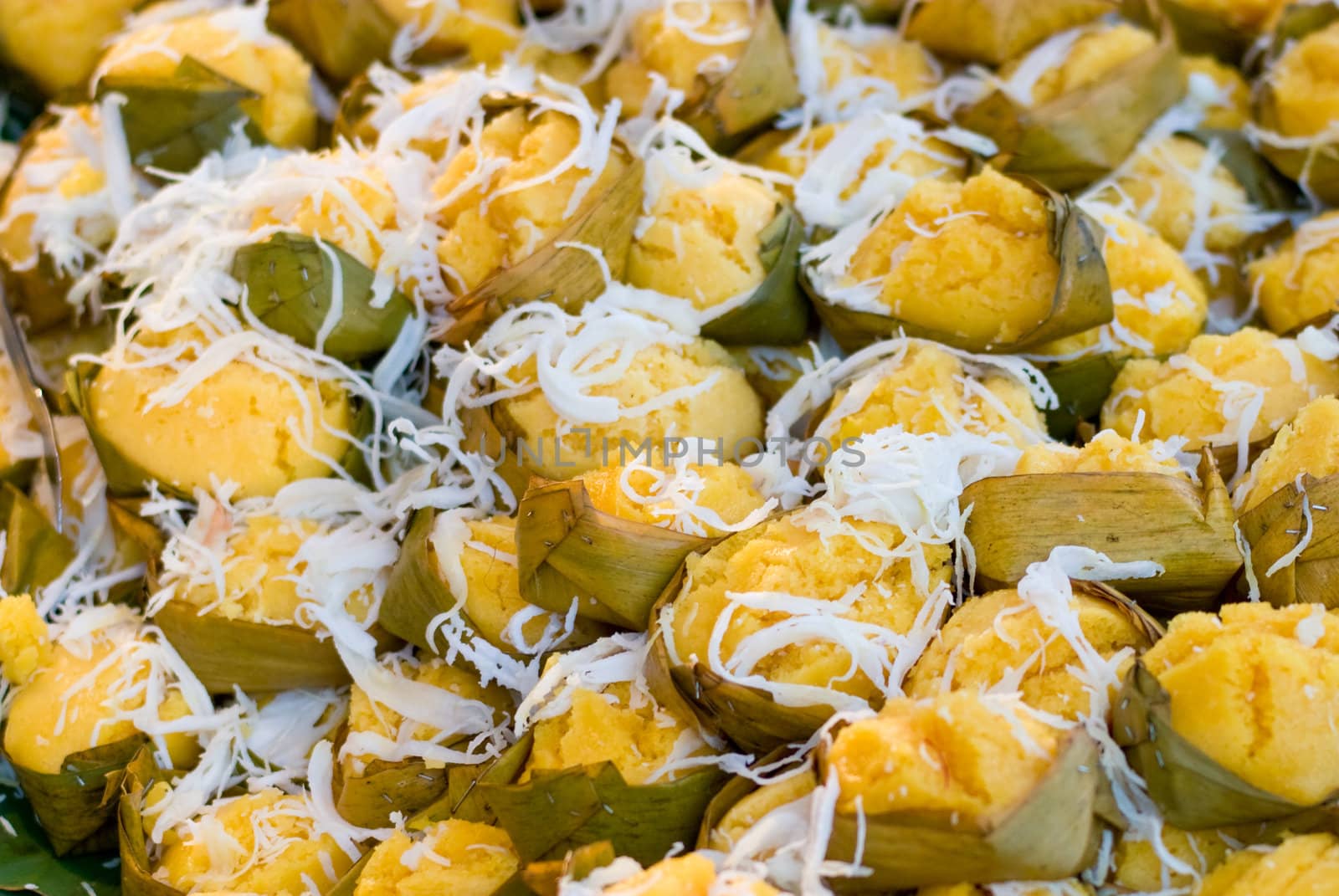 Native Thai style of dessert, Toddy Palm