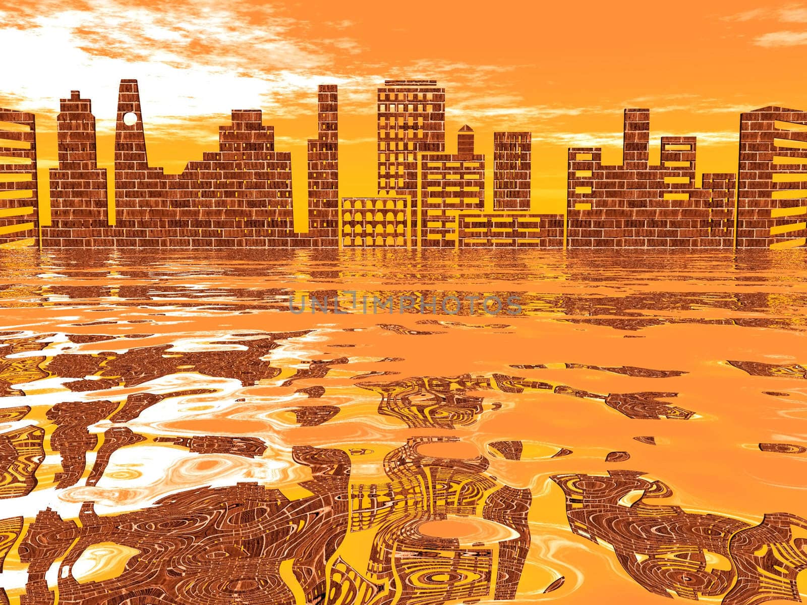 the city and its reflection