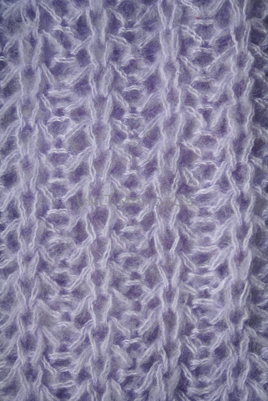 Lilac knitted wool background