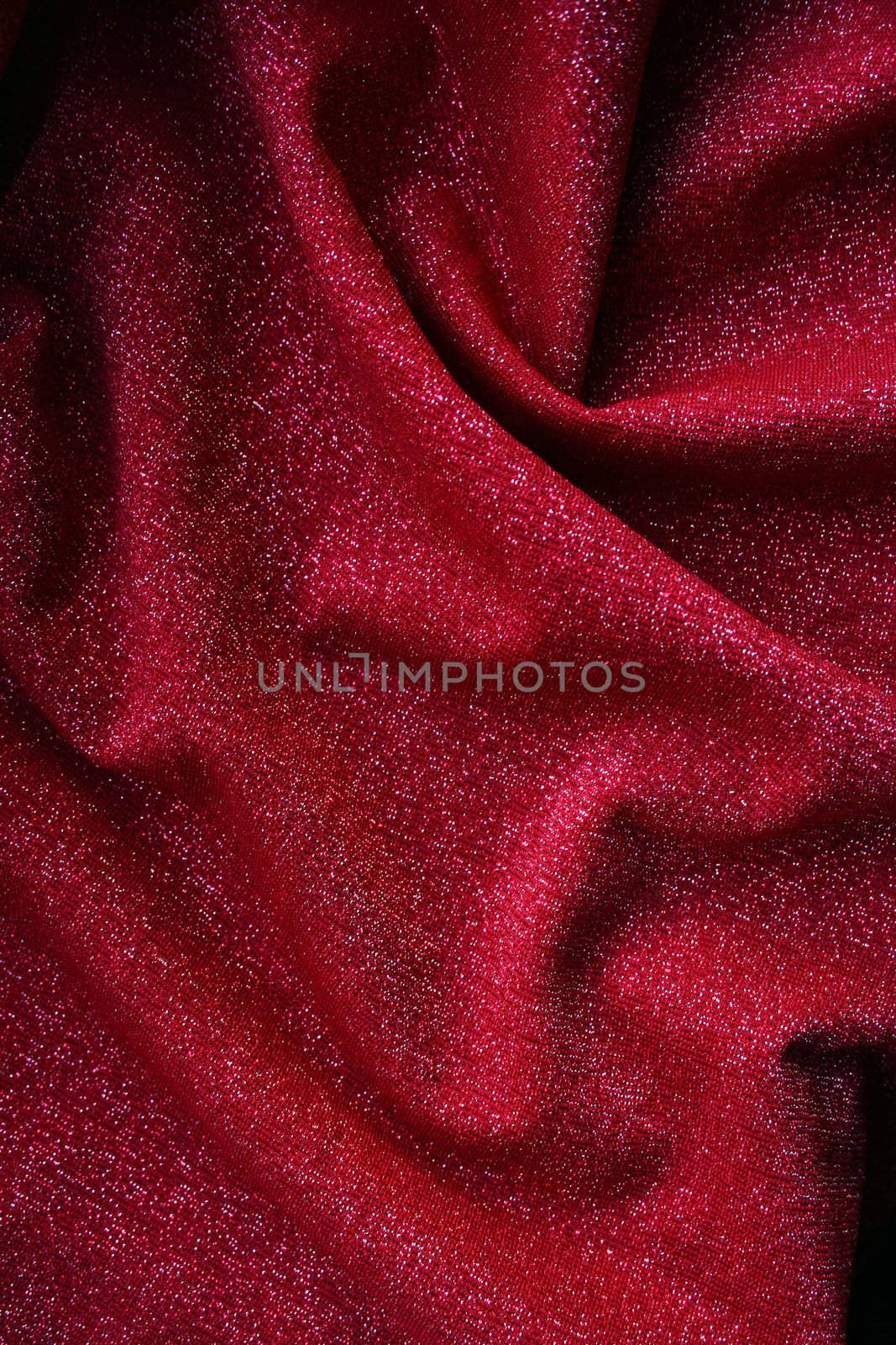 Red fabric can use as background