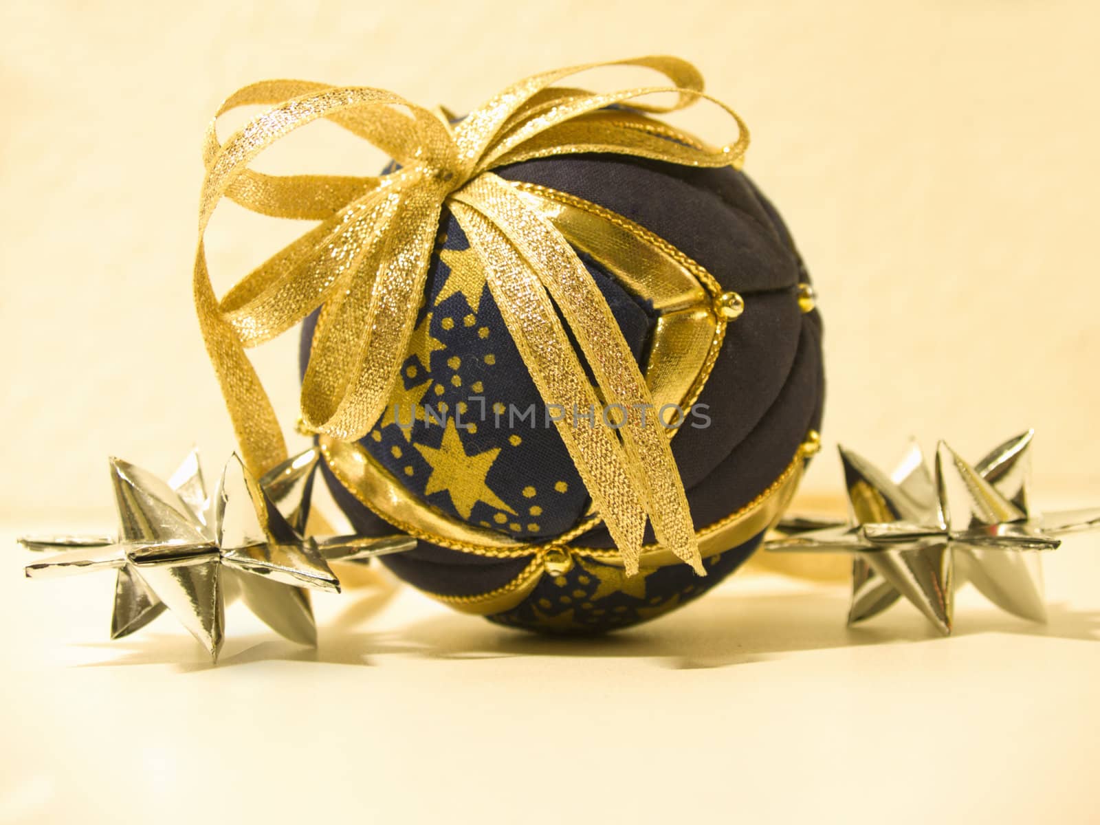 Detailed closeup of a christmas decoration