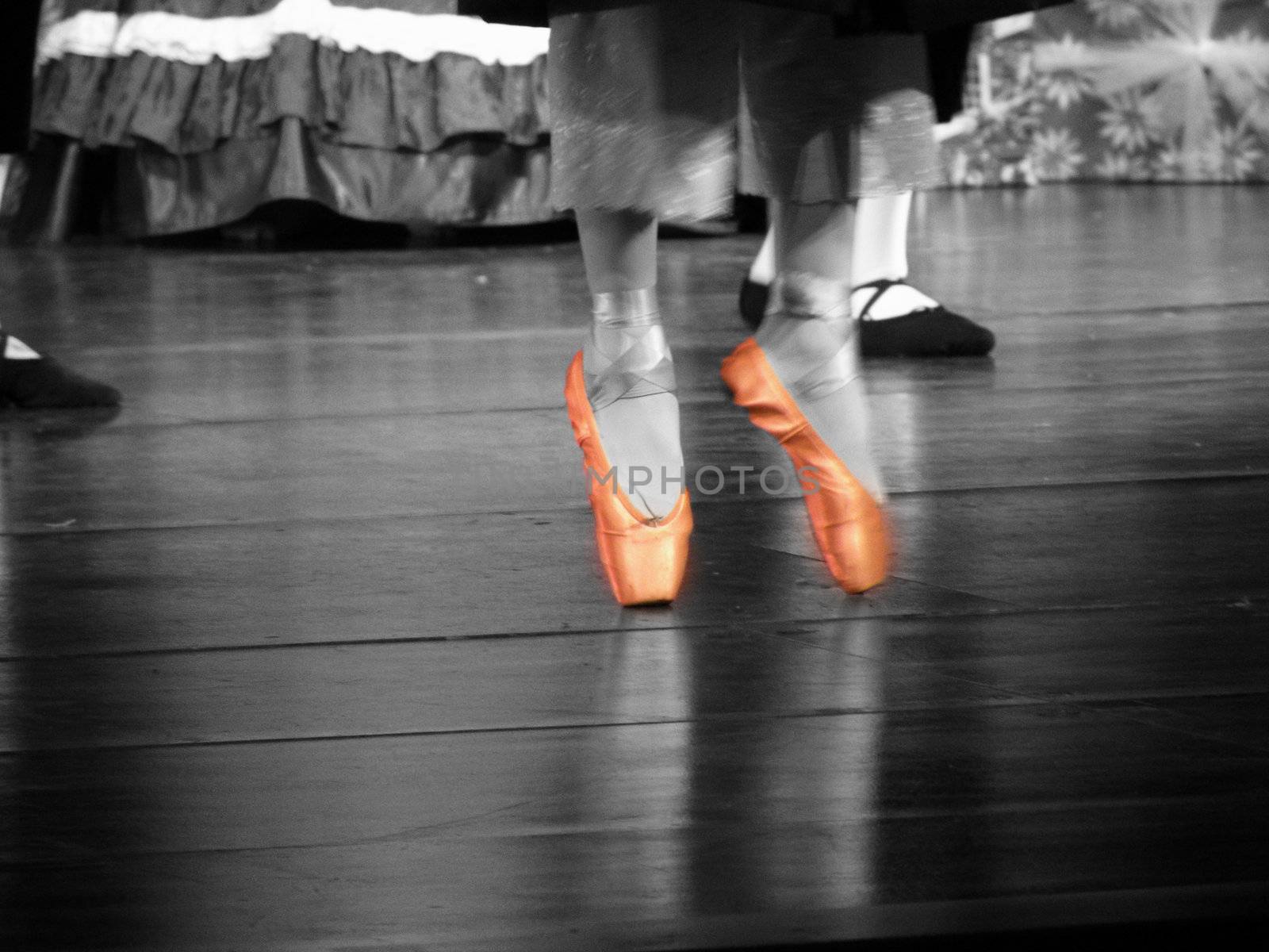 ballet shoes on point by photosbyrob