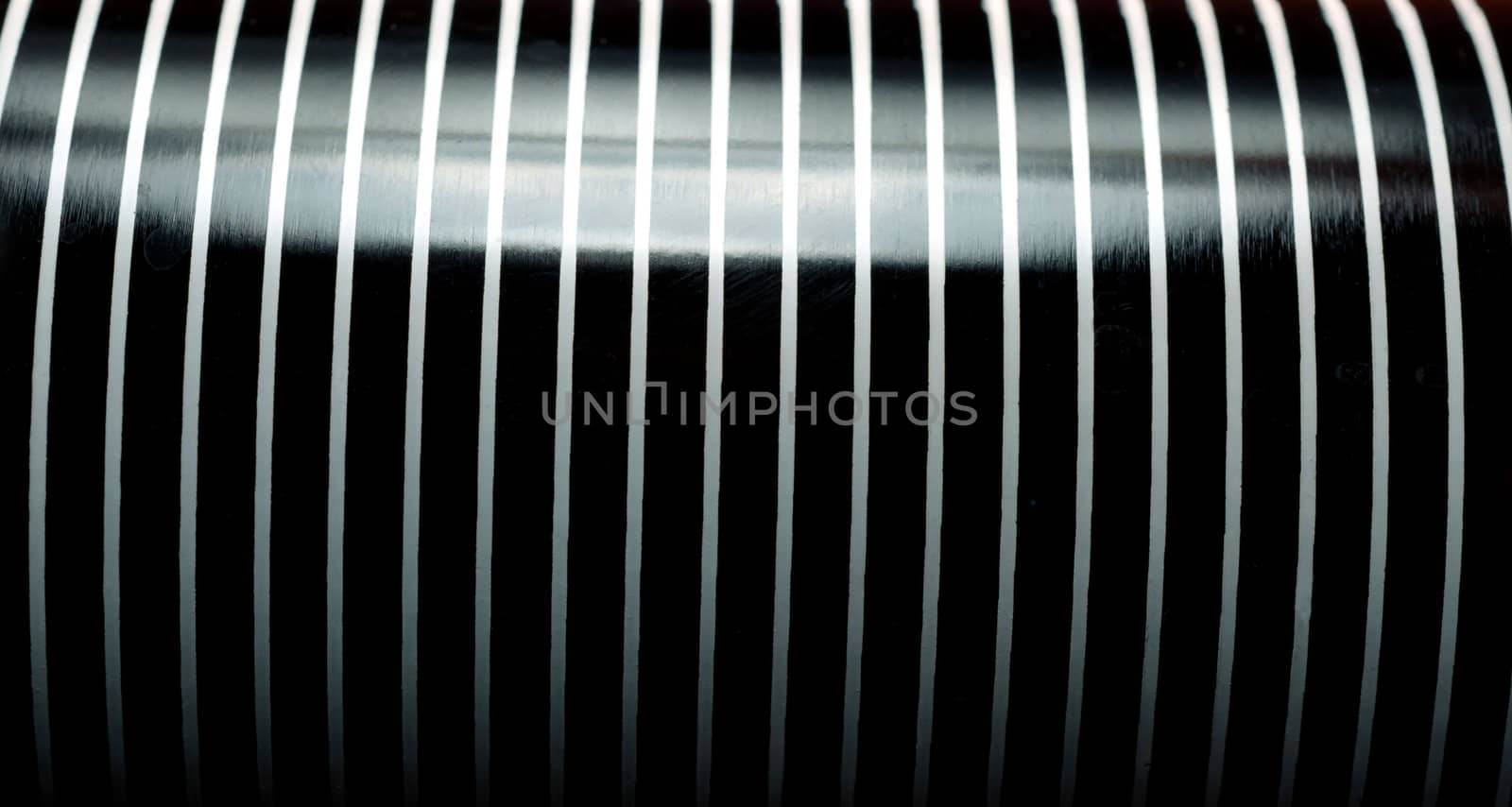 Black and white stripe background of metal surface