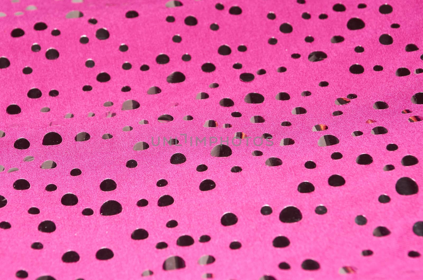 Background.Pink fabrics with shiny circles in the background