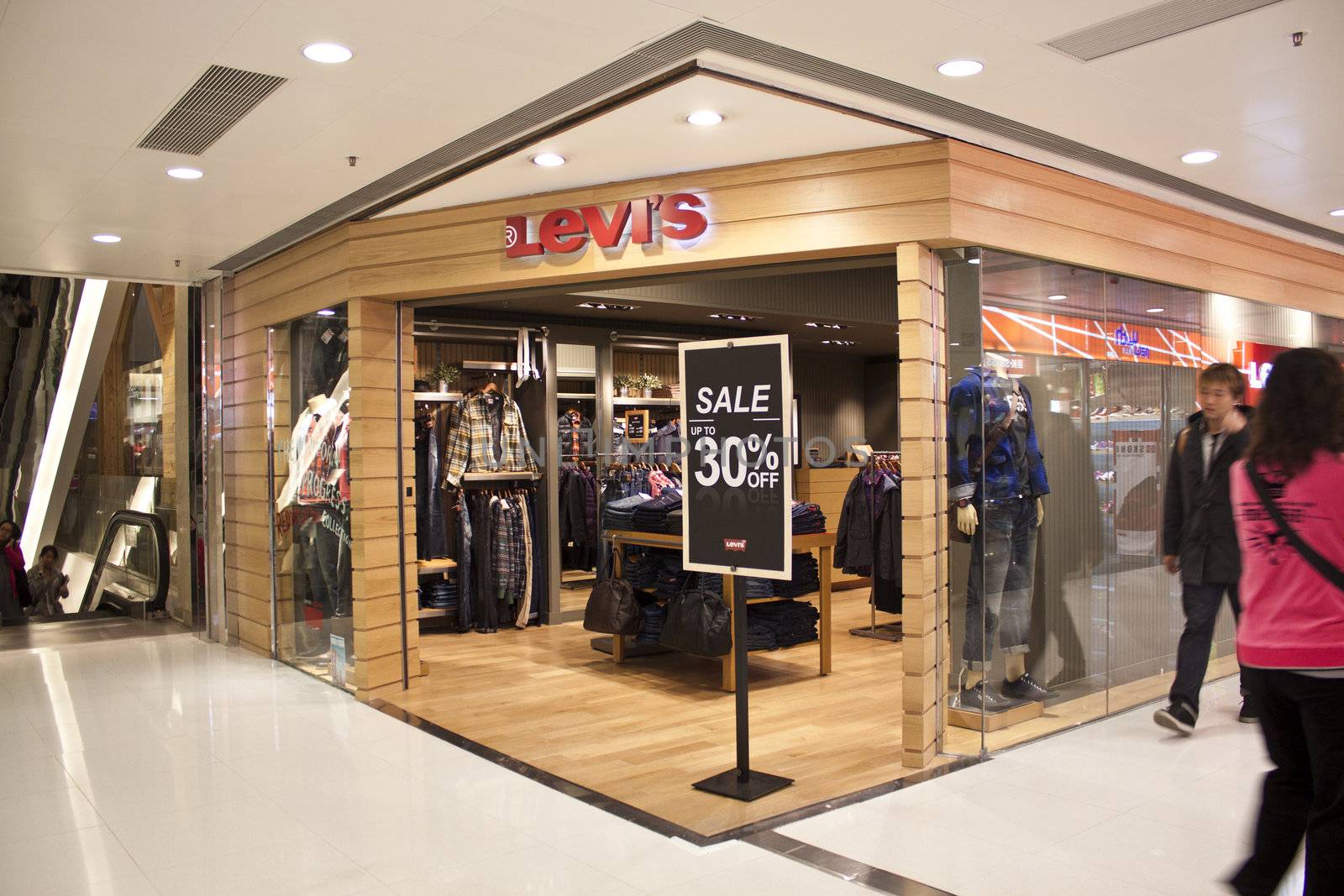 Levis shop in Hong Kong by kawing921